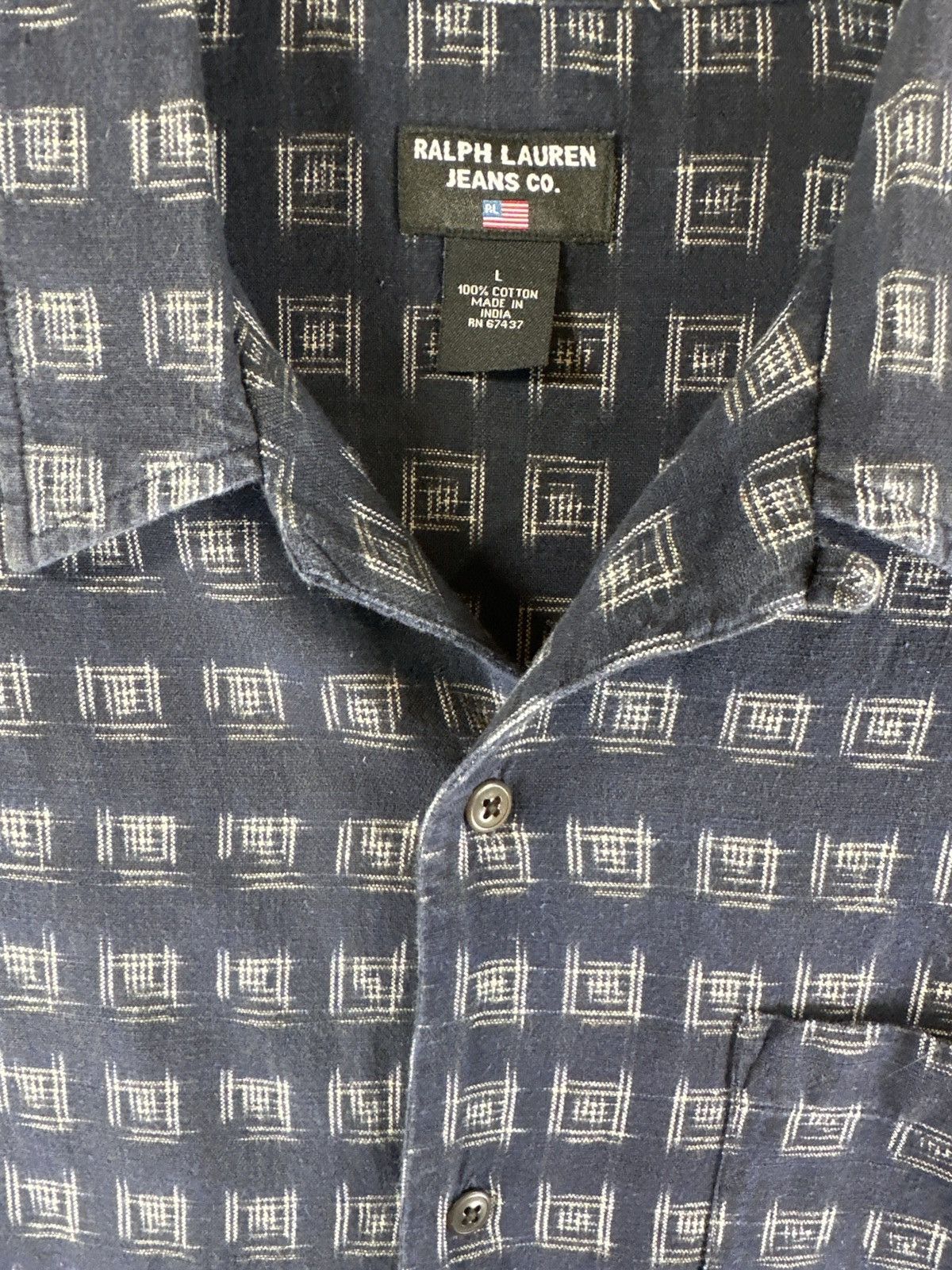 Ralph Lauren Ralph Lauren Jeans Short Sleeve Shirt Size US L / EU 52-54 / 3 - 5 Thumbnail