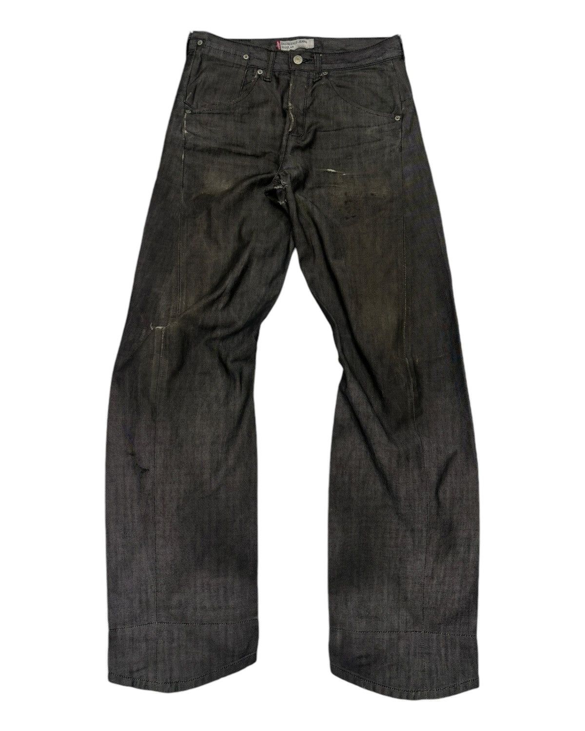 Levis Engineered Outfit Levi's Engineered Curved Black Distressed