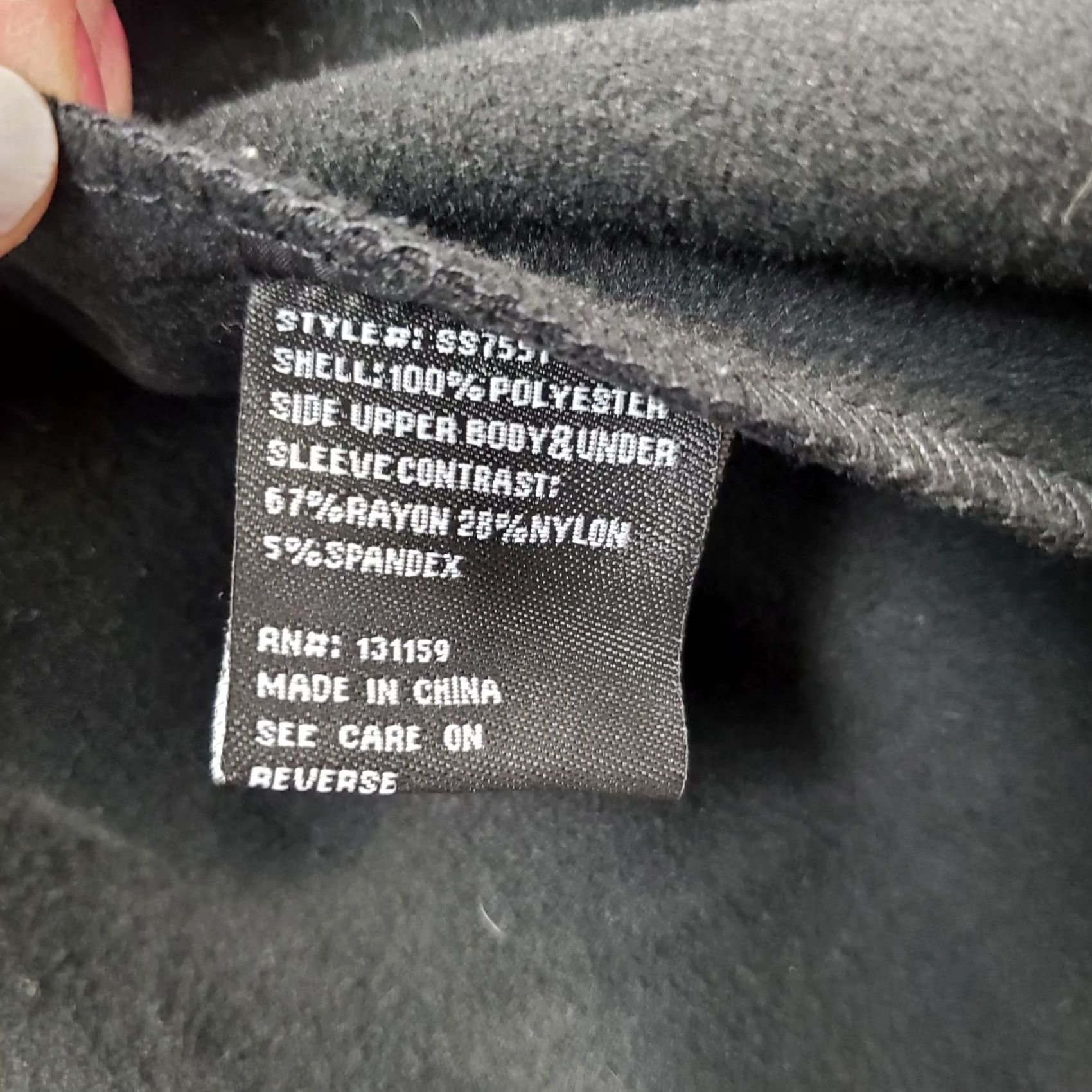 Vintage Sebby Coat Womens M Black Collection Trench Water Resistant Windproof Zip EUC Size M / US 6-8 / IT 42-44 - 7 Thumbnail