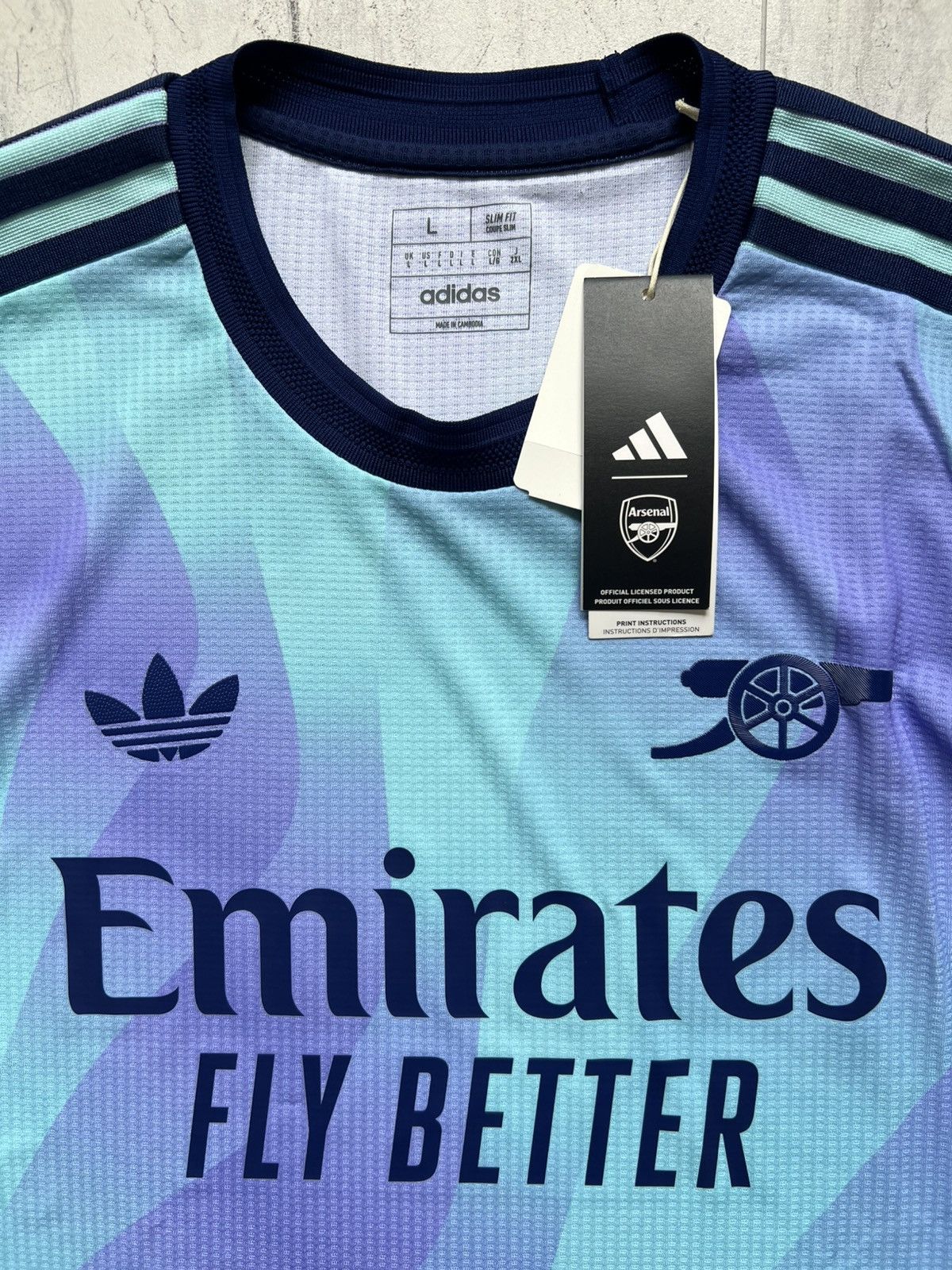Adidas NWT Adidas Arsenal FC Soccer Football Jersey Kit Size US L / EU 52-54 / 3 - 2 Thumbnail