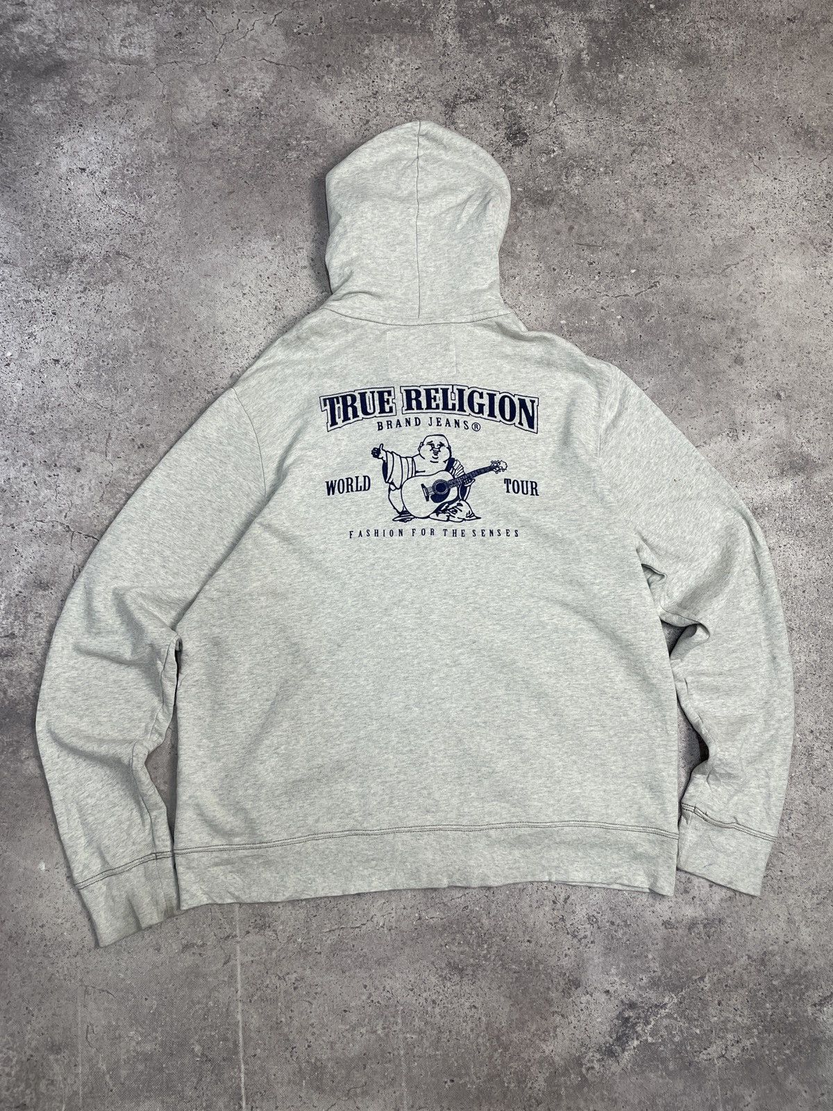 True Religion Vintage True Religion Y2K Avantgarde Zip Hoodie Size US XXL / EU 58 / 5 - 7 Thumbnail