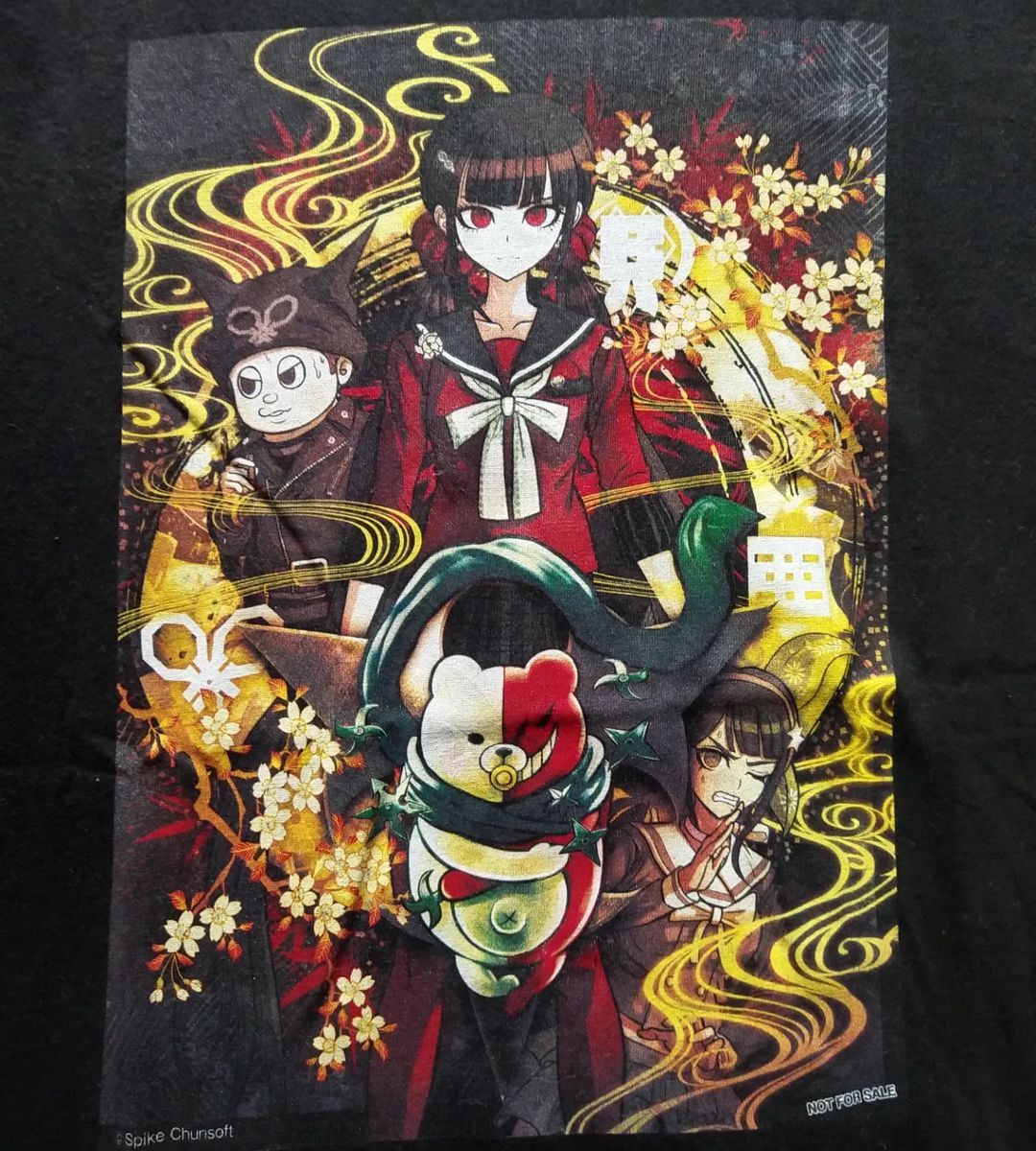The Game Danganronpa Big Print Not For Sale Edition Game Tees Size US M / EU 48-50 / 2 - 2 Thumbnail