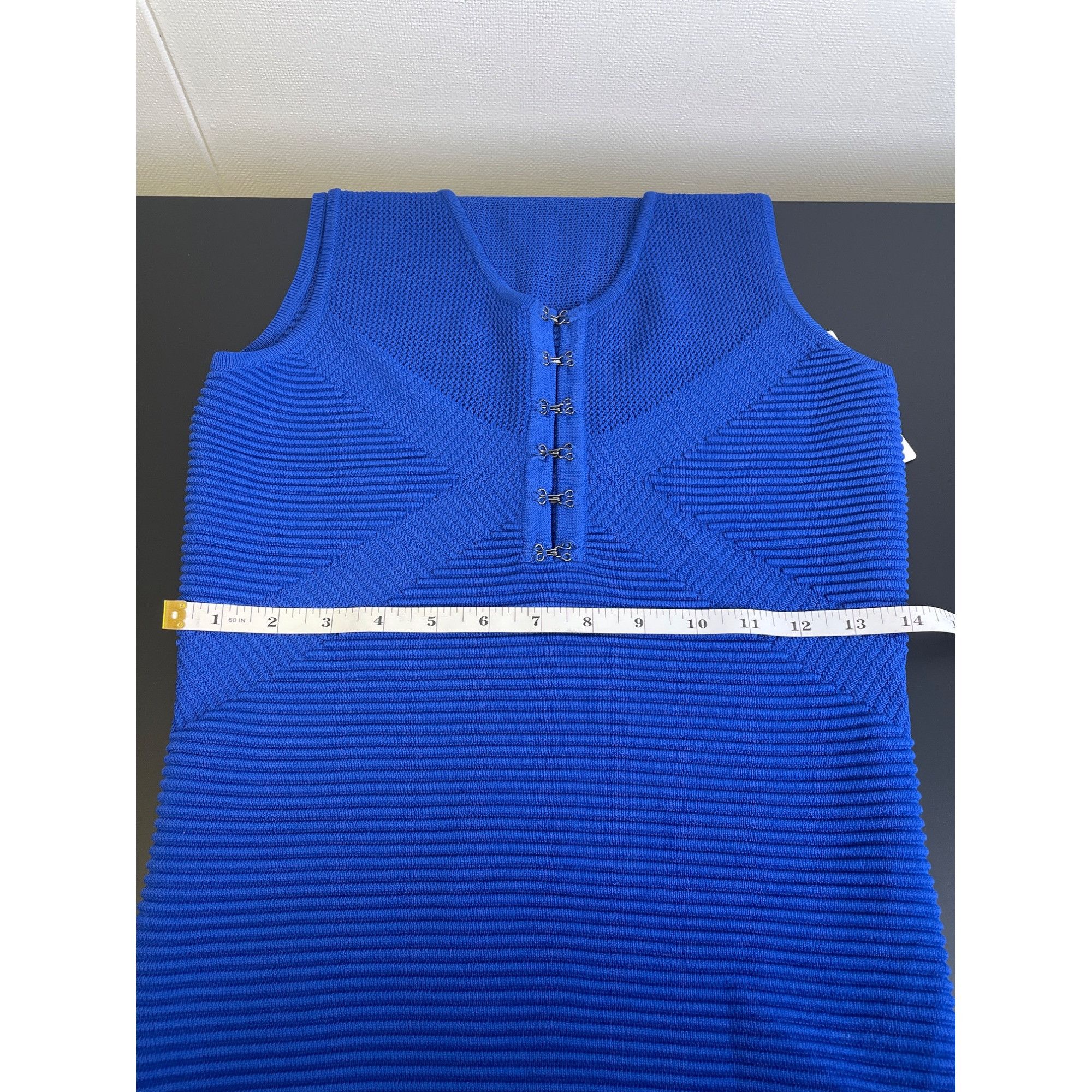 Guess Guess Women's Blue Sleeveless Maxi Dress Stretch Size M SKU Size M / US 6-8 / IT 42-44 - 7 Thumbnail