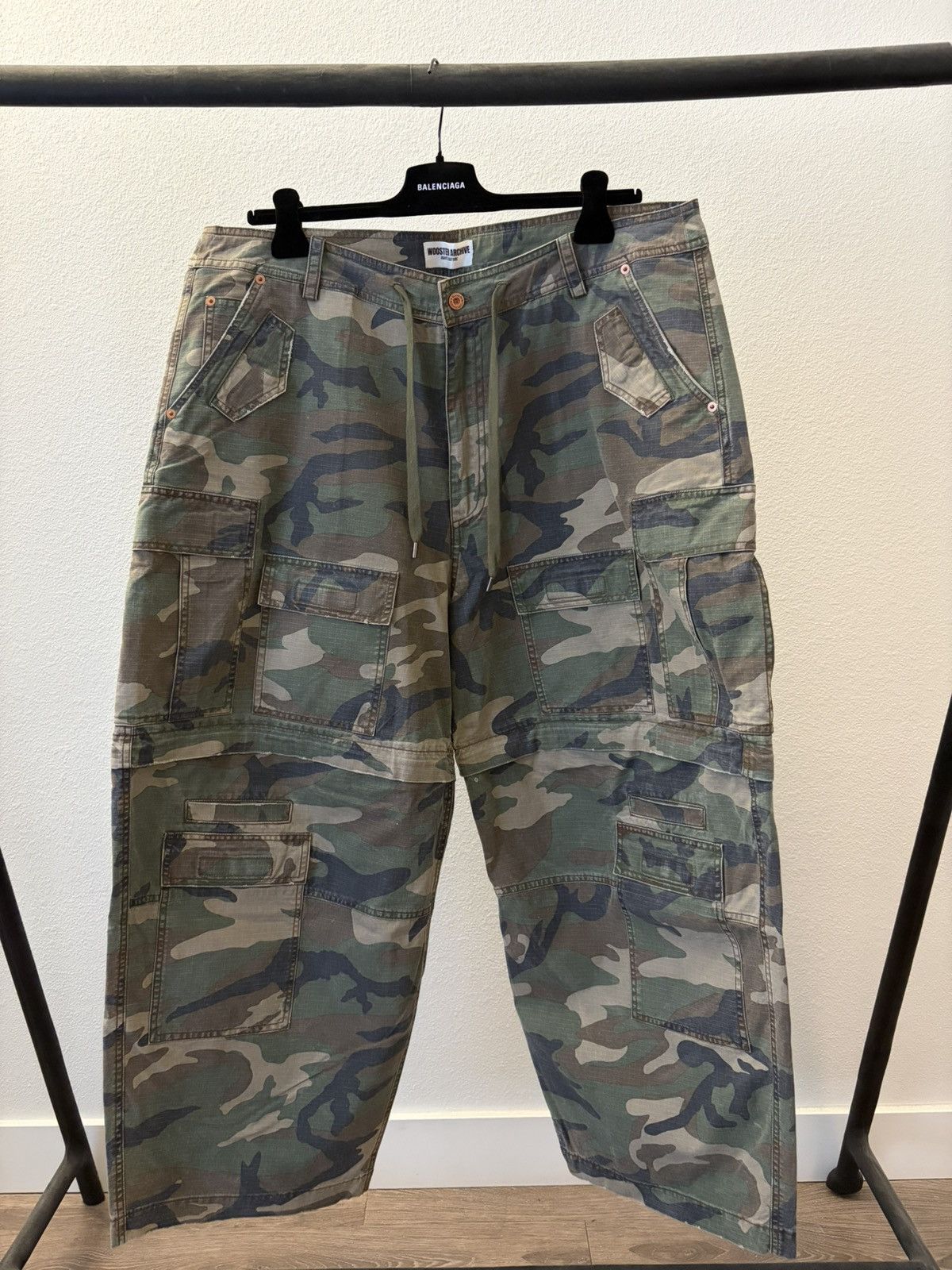 Other Balenciaga Style Camo Cargo Pants Size US 36 / EU 52 - 1 Thumbnail