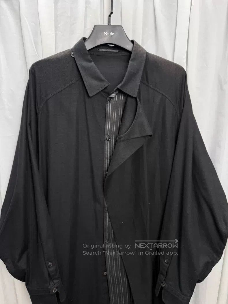 Other Yohji Yamamoto Double-layered coat with some sun fading on Size US M / EU 48-50 / 2 - 2 Thumbnail