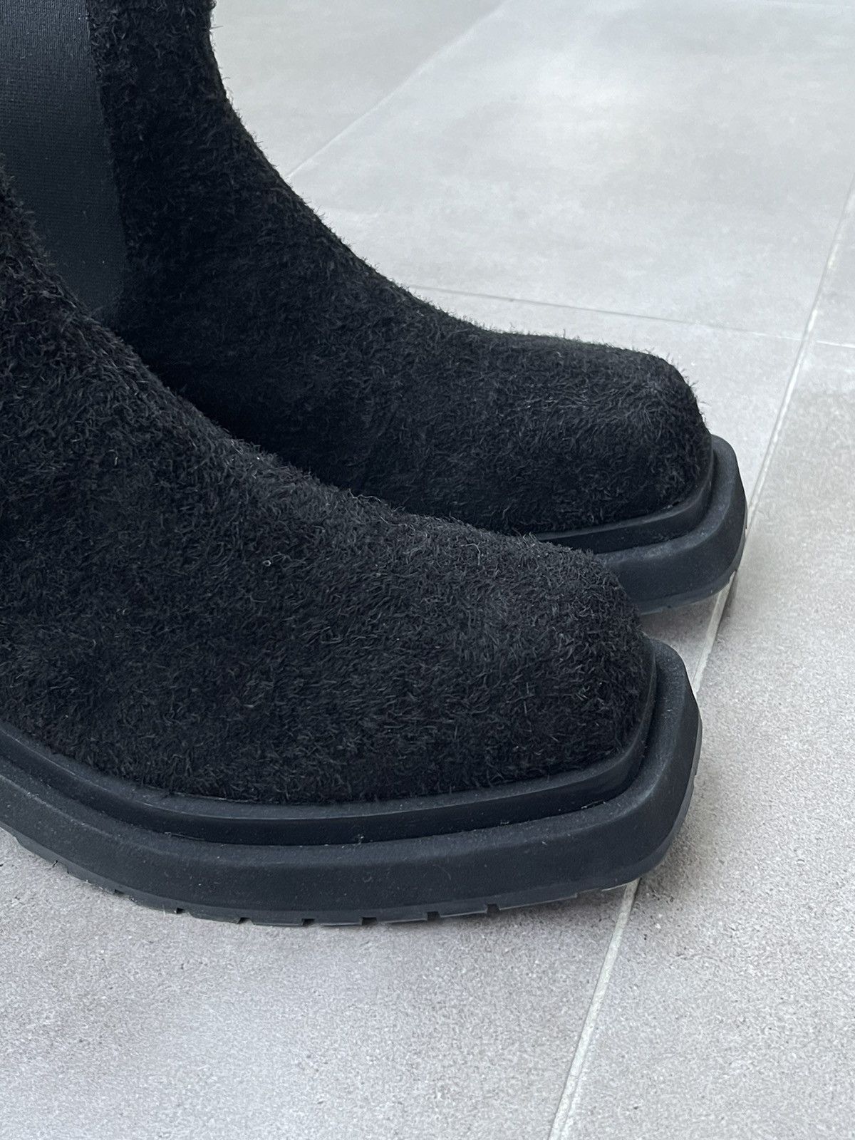 Eckhaus Latta !DS! FW23 Eckhaus Latta Mike Black Suede Boots Size US 10 / EU 43 - 17 Thumbnail
