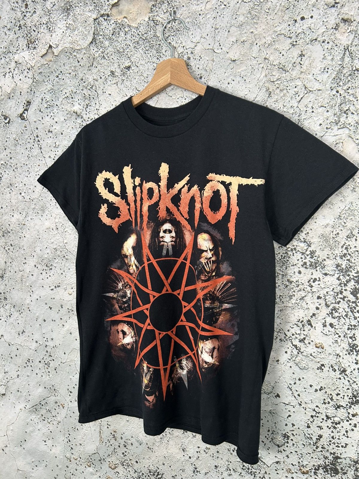 Band Tees Slipknot 2023 Tour Graphic Tee Hardcore Metal Rock Band Size US M / EU 48-50 / 2 - 3 Thumbnail