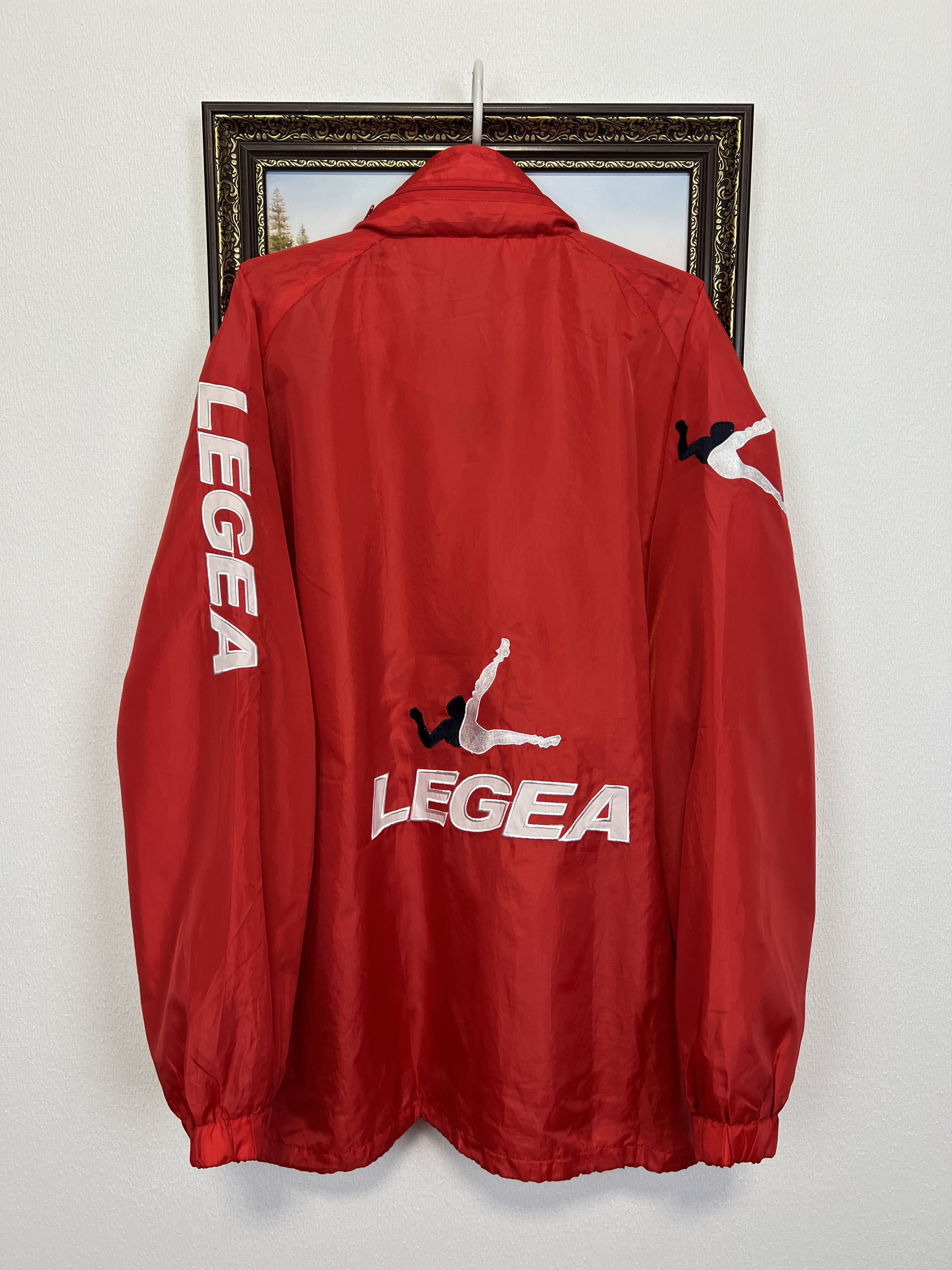 Vintage Red Star Belgrade Crvena Zvezda Football Jacket Windbreaker Size US XXL / EU 58 / 5 - 13 Thumbnail