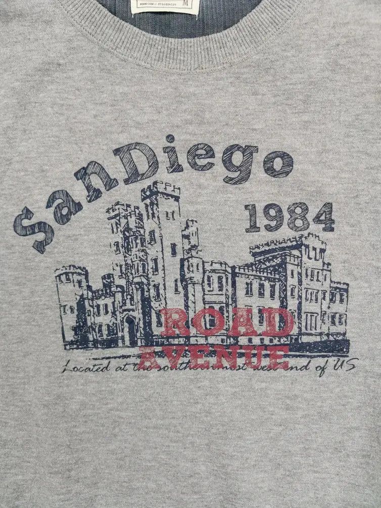 Japanese Brand Vintage!!! Gembony San Diego 1984 Big Logo Sweatshirts Size US M / EU 48-50 / 2 - 6 Thumbnail