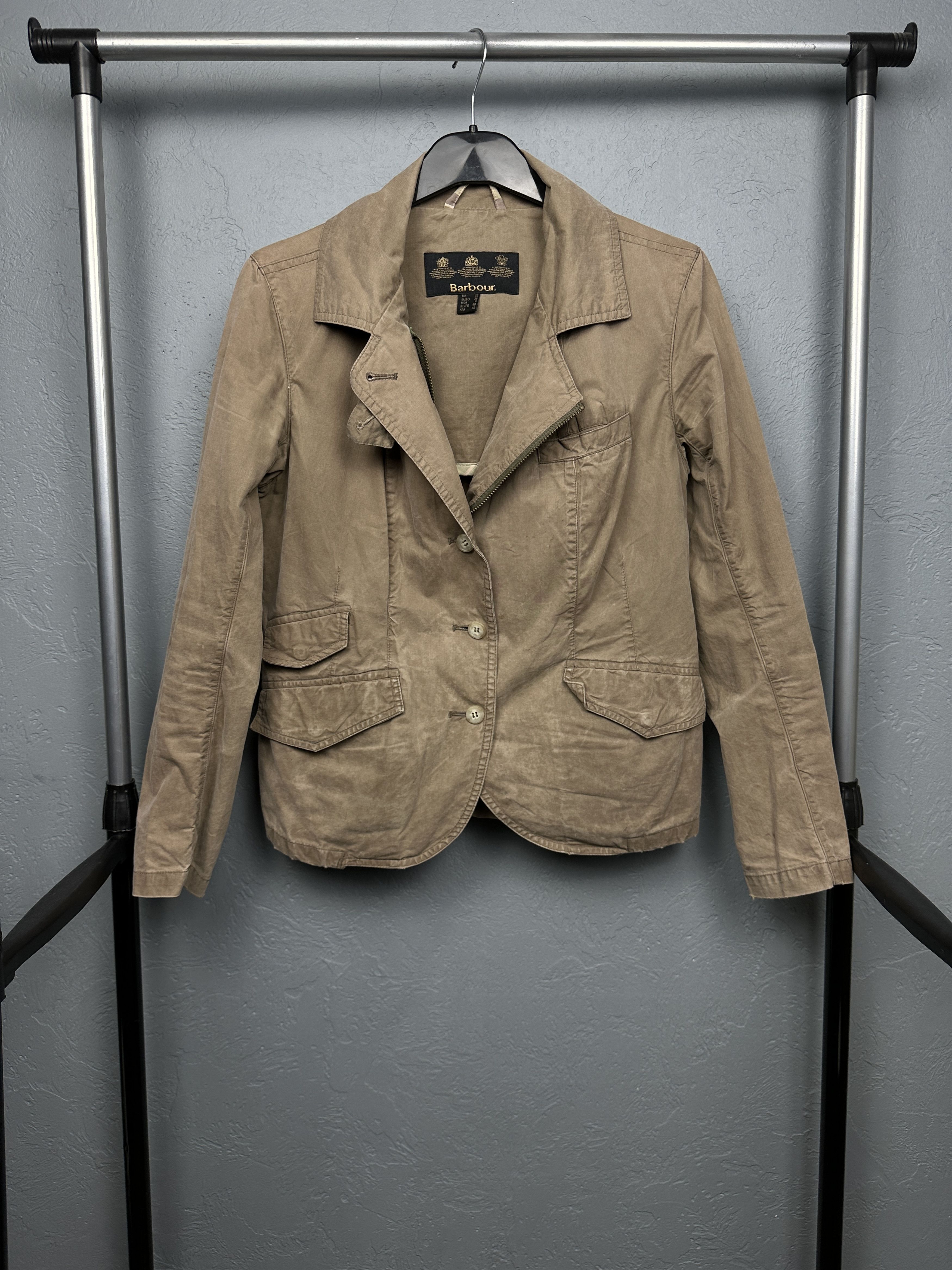 Barbour × Vintage Barbour Vintage Womens Blazer Jacket Size M / US 6-8 / IT 42-44 - 1 Thumbnail