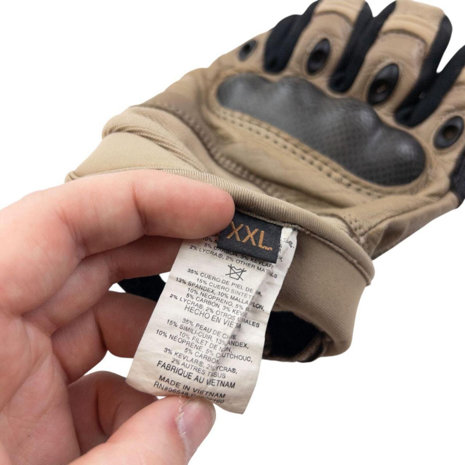 Oakley Vintage 2000s Oakley Factory Pilot Gloves Size XXL Size ONE SIZE - 5 Thumbnail
