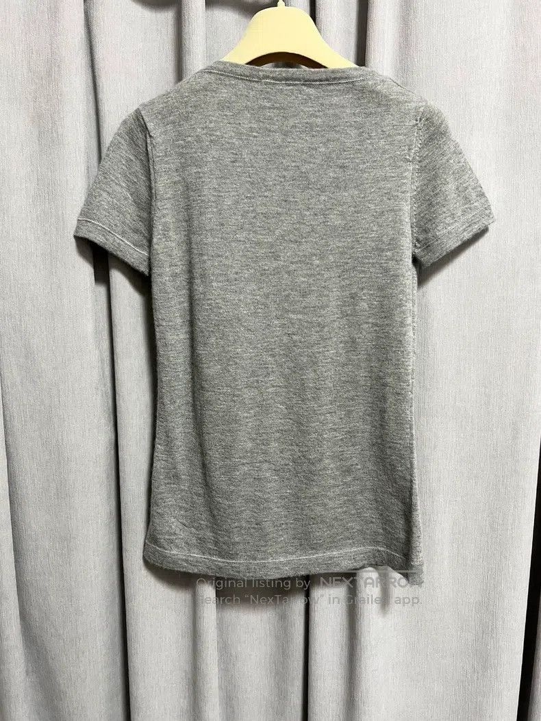 Loro Piana Loro Piana Pure Cashmere Short Sleeve Sweater Size S / US 4 / IT 40 - 4 Thumbnail
