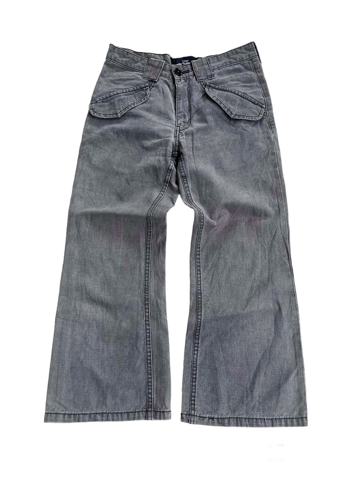 パンツ 11aw comme des garcons wide denim pants Comme des Garcons Homme Plus Jeans in Black | eBay