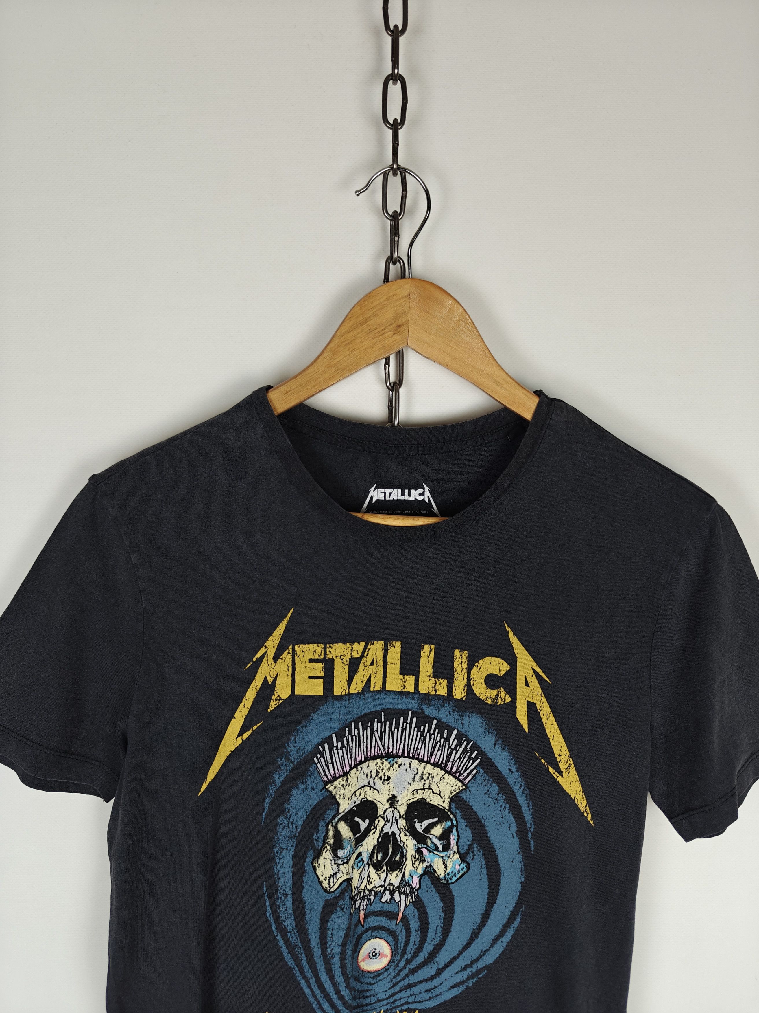 Metallica Metallica T-Shirt Rock Band Tee Crew Merch Skull XS Size US XS / EU 42 / 0 - 2 Thumbnail