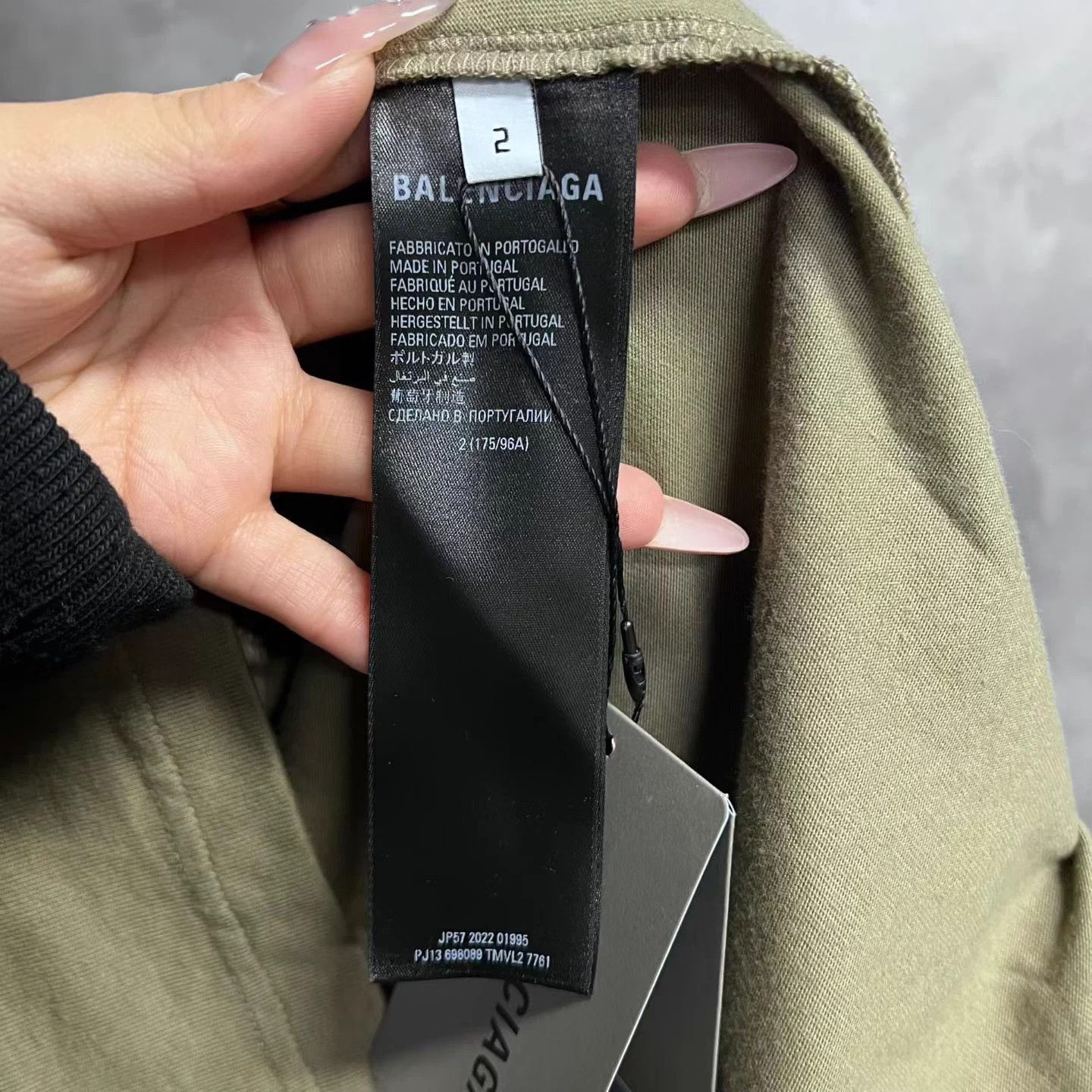 Balenciaga Balenciaga Brown Logo Crewneck Longsleeve T-Shirt Size 2 Size US M / EU 48-50 / 2 - 4 Thumbnail