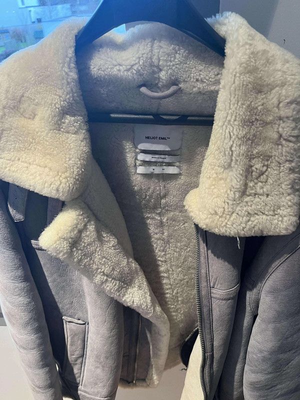 Heliot Emil Heliot Emil aviator jacket in French lamb leather Size US M / EU 48-50 / 2 - 3 Thumbnail