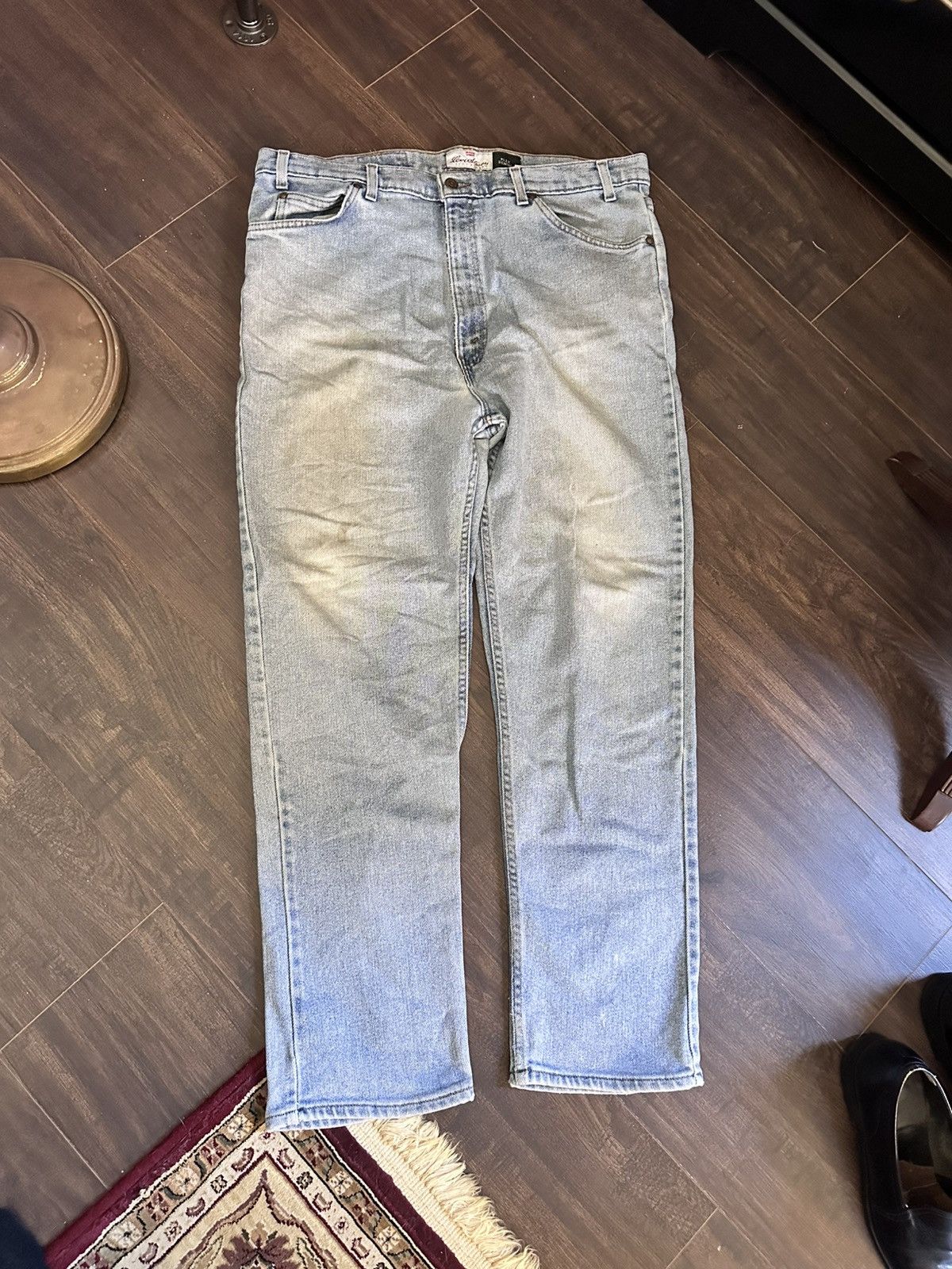 Levi's Vintage Clothing Vintage brown tab light blue flex denim jeans 38 Size US 38 / EU 54 - 1 Thumbnail