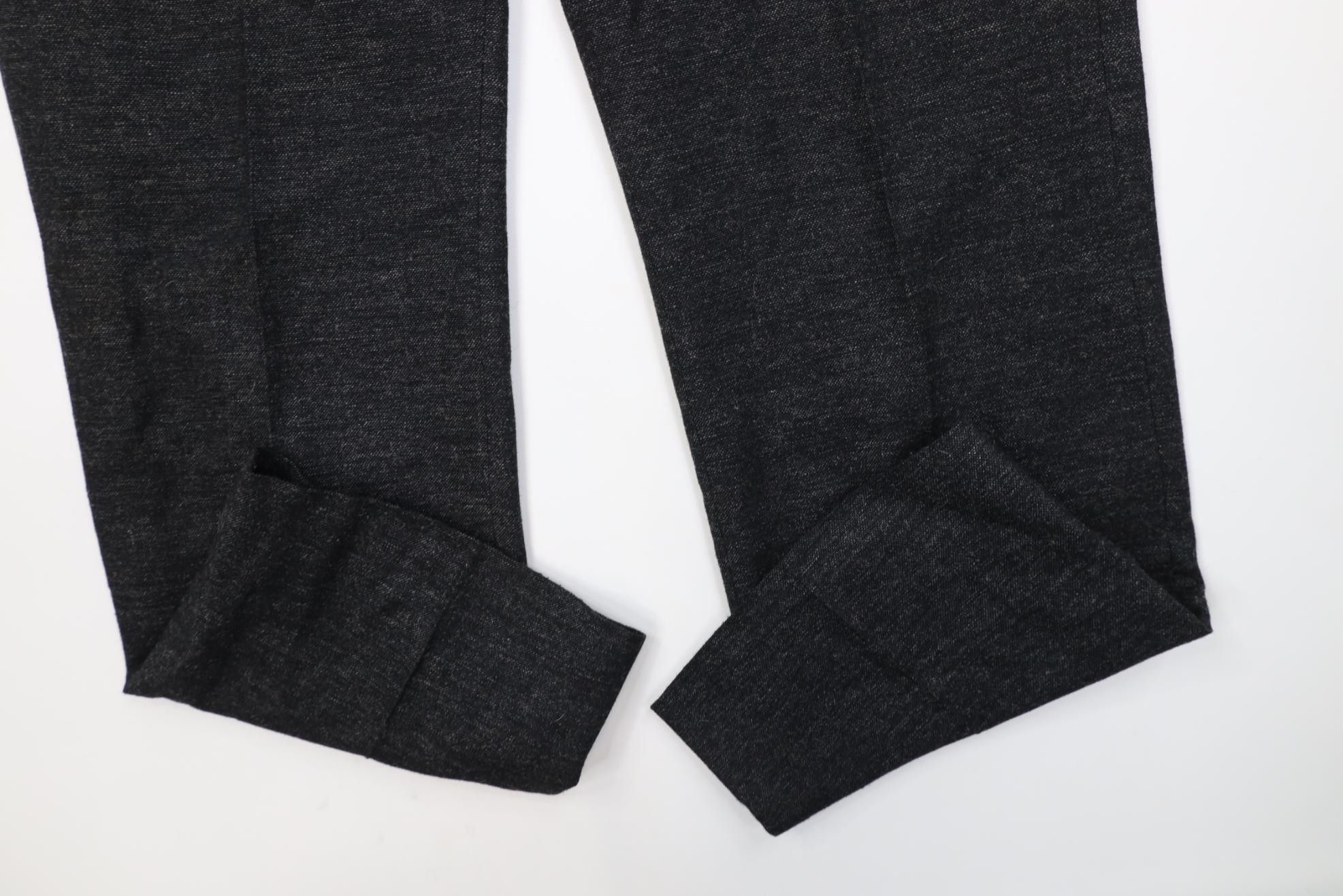 Vintage Vintage 70s Streetwear Wool Tweed Wide Leg Chino Pants USA Size US 30 / EU 46 - 5 Thumbnail