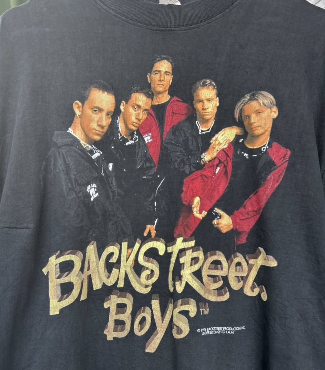 Band Tees Backstreet Boys Original Vintage T Shirt 1996 Size US L / EU 52-54 / 3 - 2 Thumbnail