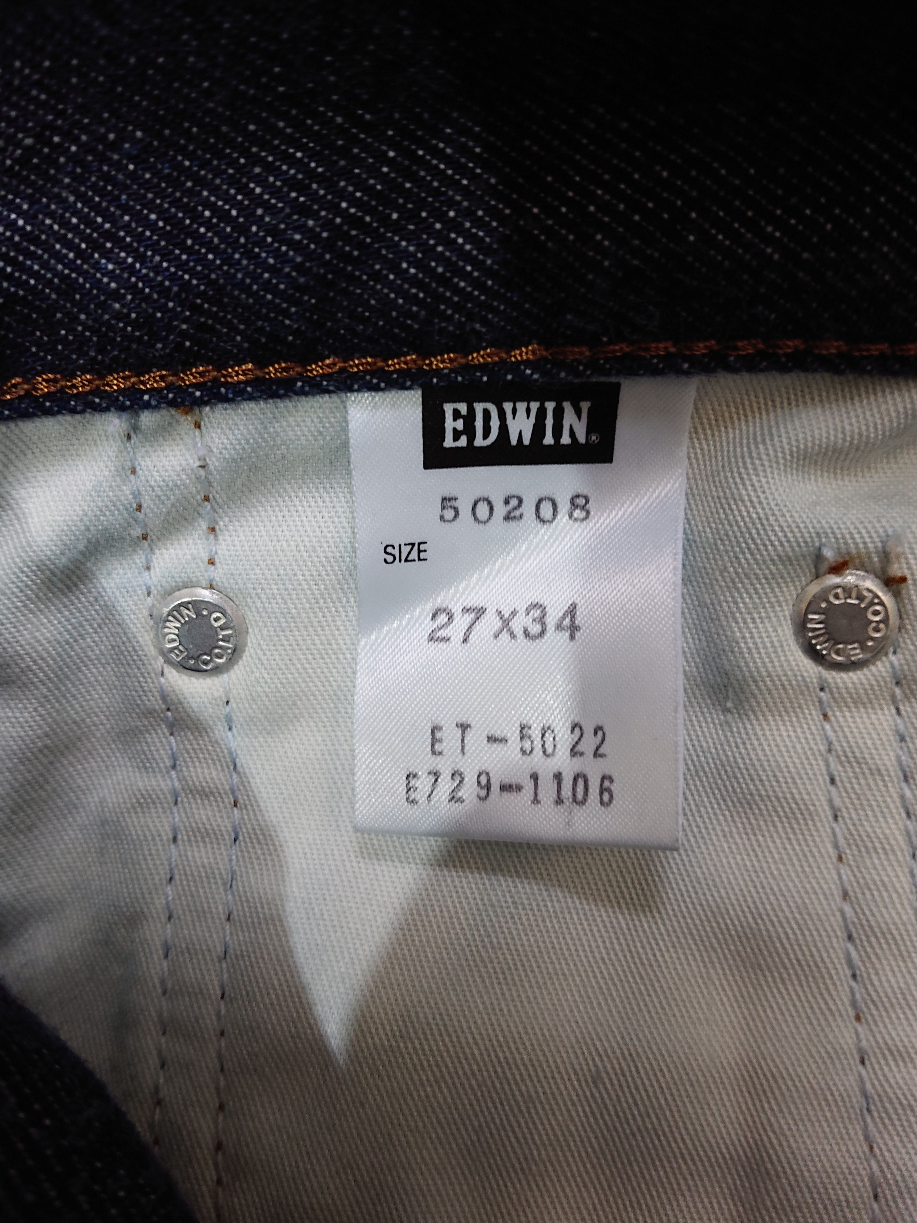 Edwin × Vintage Edwin 502 tight jeans Size 28" / US 6 / IT 42 - 6 Thumbnail