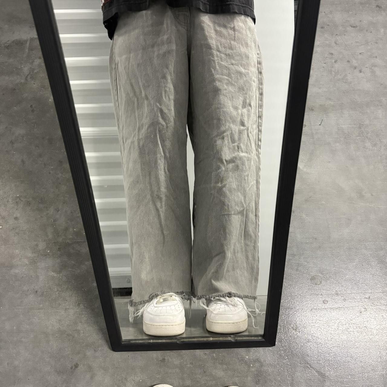 Boohoo Crazy Vintage Y2K/2000s Baggy Wideleg Grey Boohoo Man Denim Jeans! Size US 36 / EU 52 - 1 Thumbnail