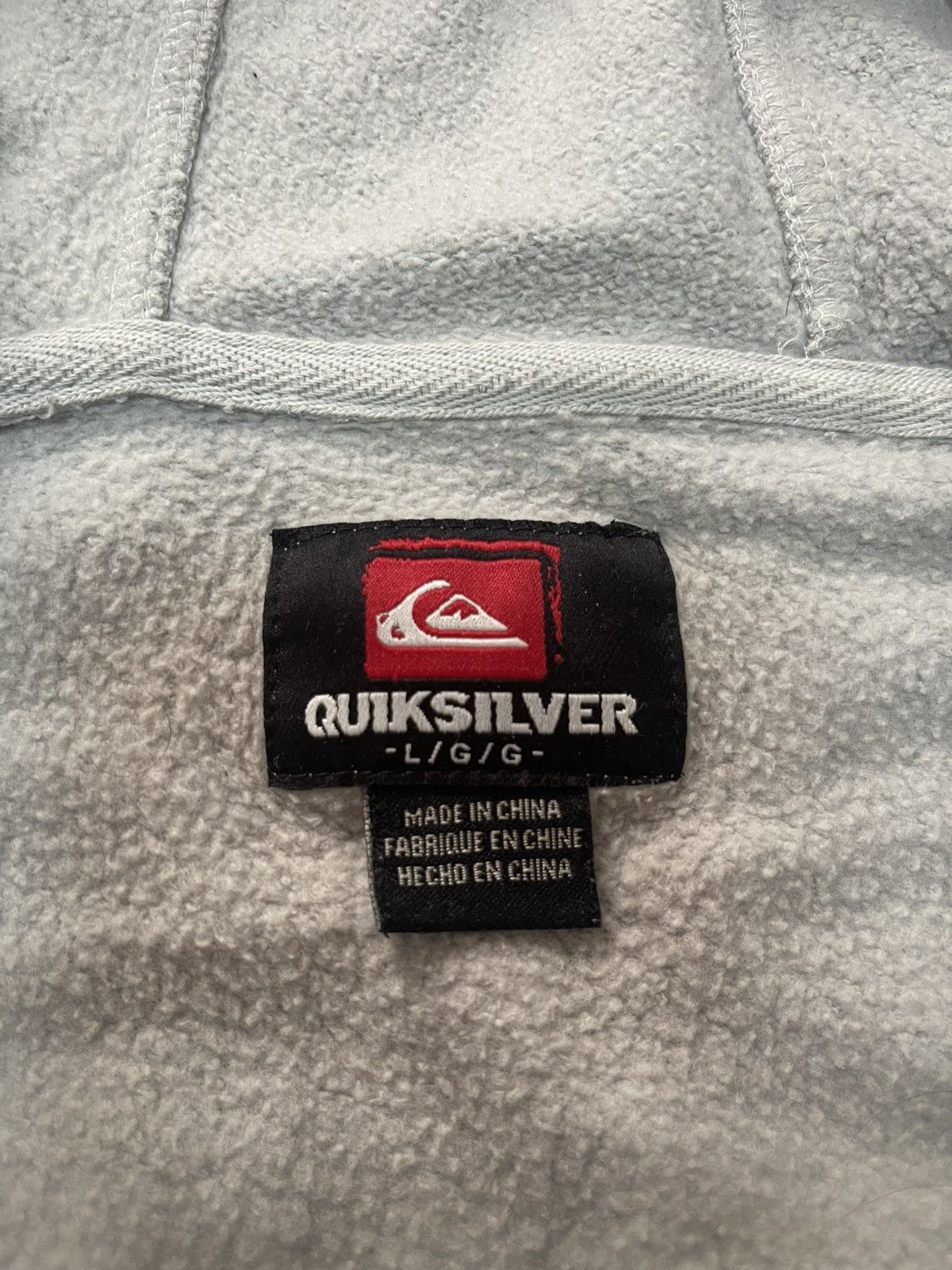 Quiksilver Quiksilver Hoodie Y2K Skate Surf Zip Embroidered Sweatshirt Size US L / EU 52-54 / 3 - 13 Thumbnail