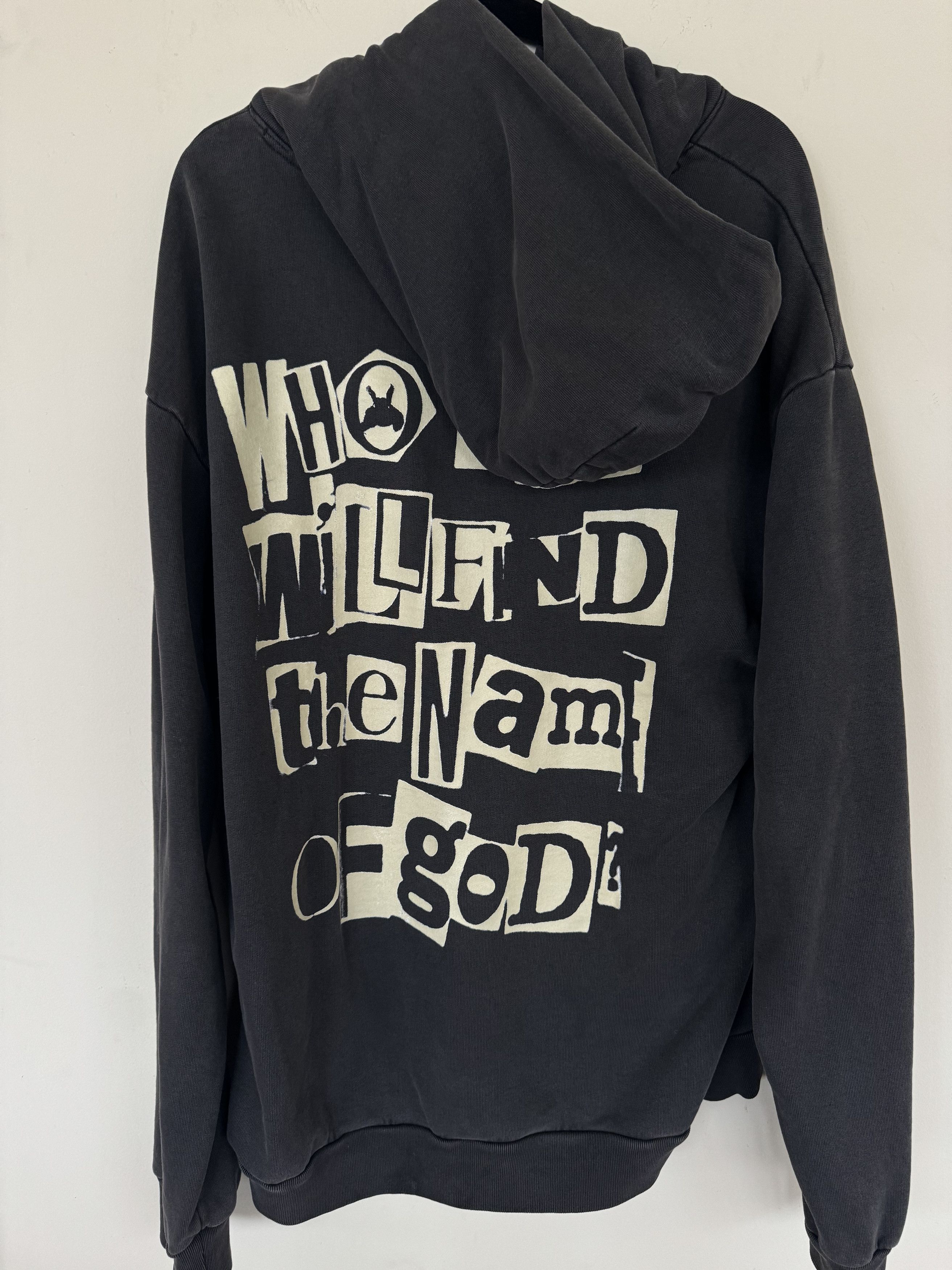 basketcase gallery Basketcase Who Else Will Find The Name Of God Hoodie Size US XXL / EU 58 / 5 - 5 Thumbnail
