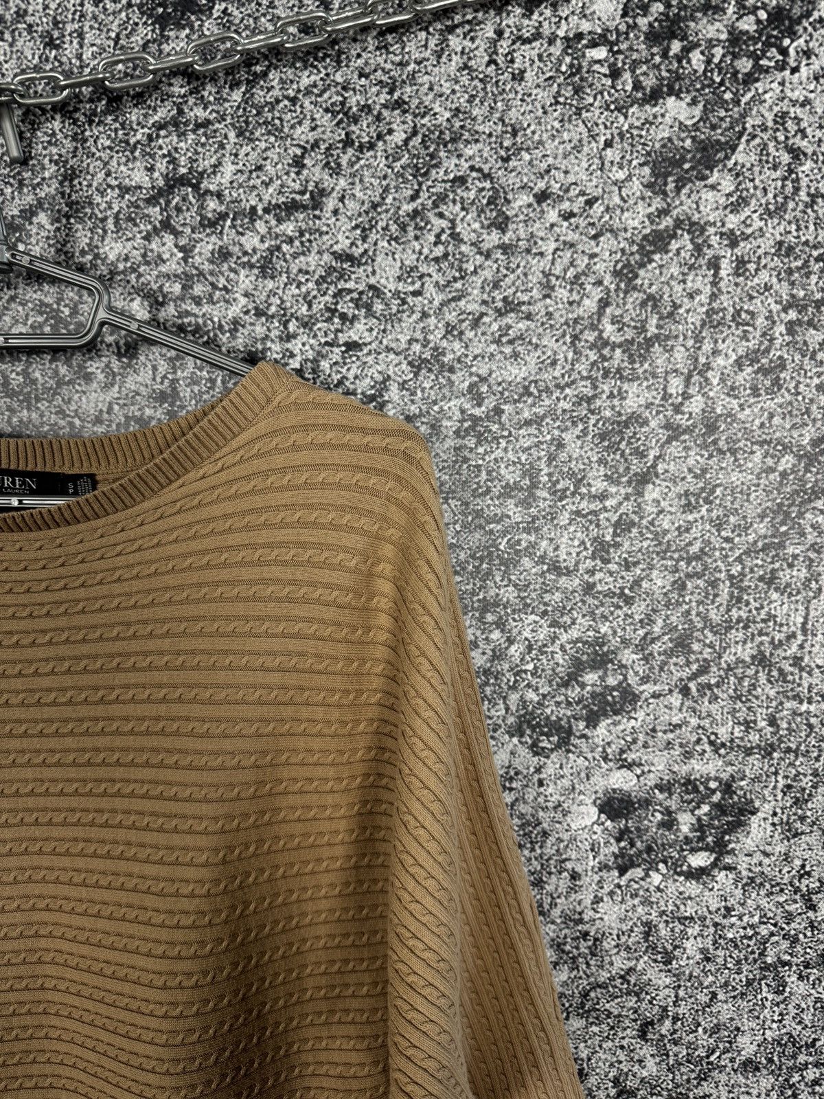 Ralph Lauren Black Label Lauren Ralph Lauren Sweater Camel Knit Pullover Black Label Size S / US 4 / IT 40 - 2 Thumbnail
