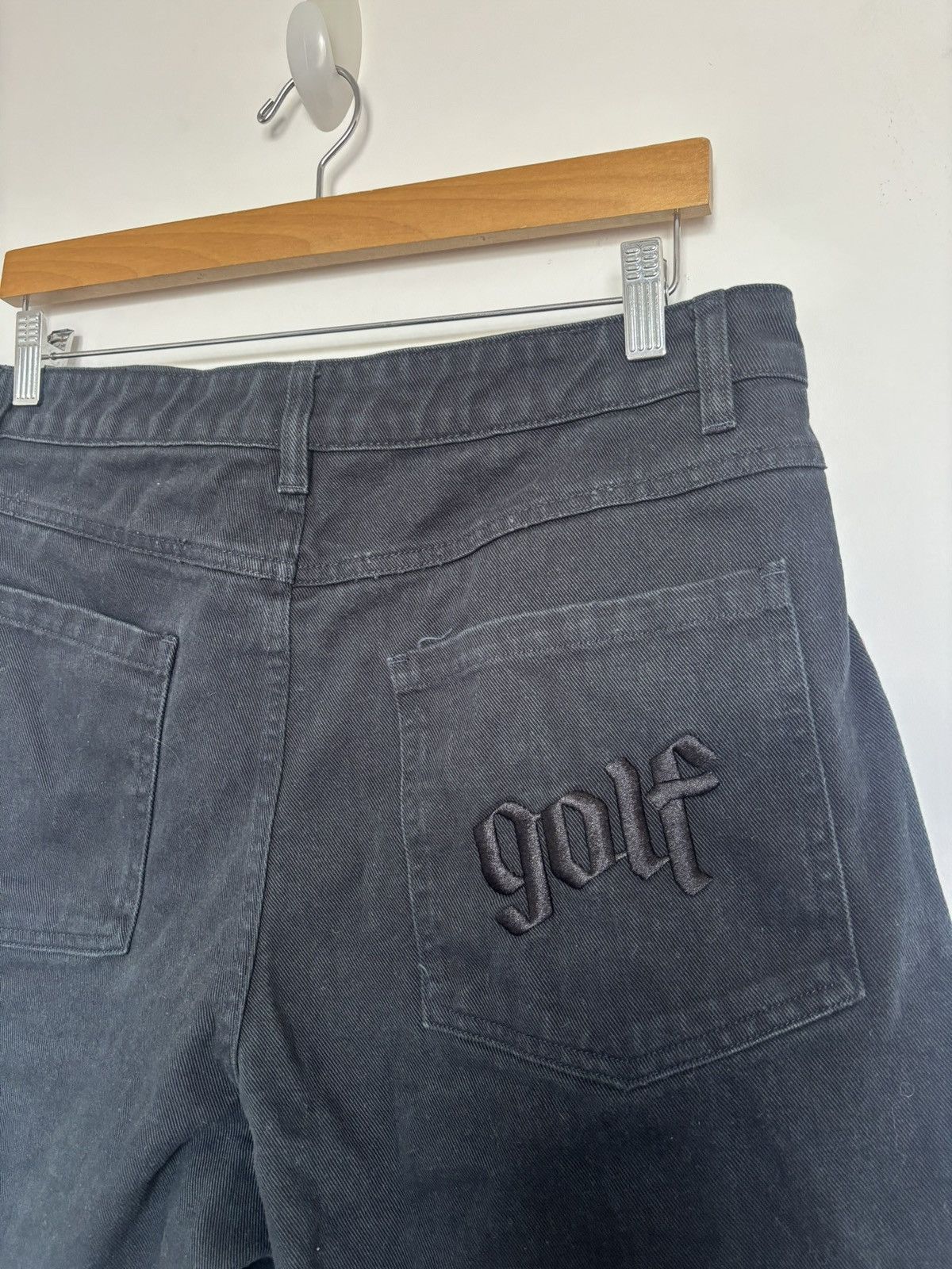 Golf Wang Golf denim studded shorts 36 black tyler the creator Size US 36 / EU 52 - 4 Thumbnail