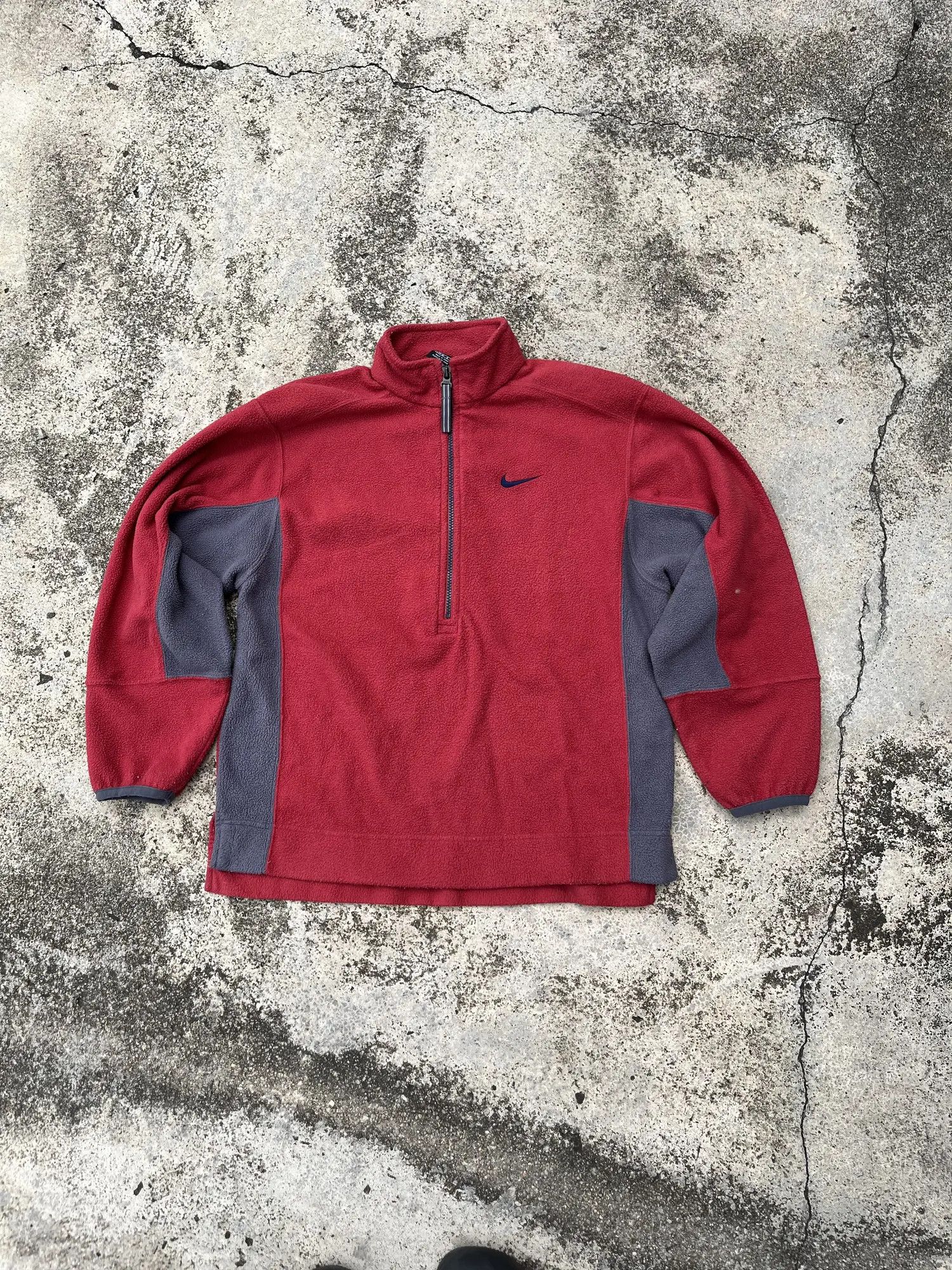 Nike Nike Half Zipper Fleece Jacket Size US M / EU 48-50 / 2 - 4 Thumbnail