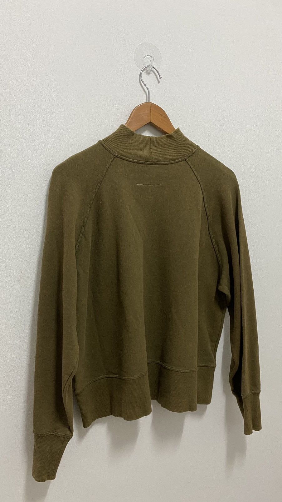 Maison Margiela Vintage Maison Martin Margiela 6 High Neck Crop Sweatshirts Size US S / EU 44-46 / 1 - 5 Thumbnail
