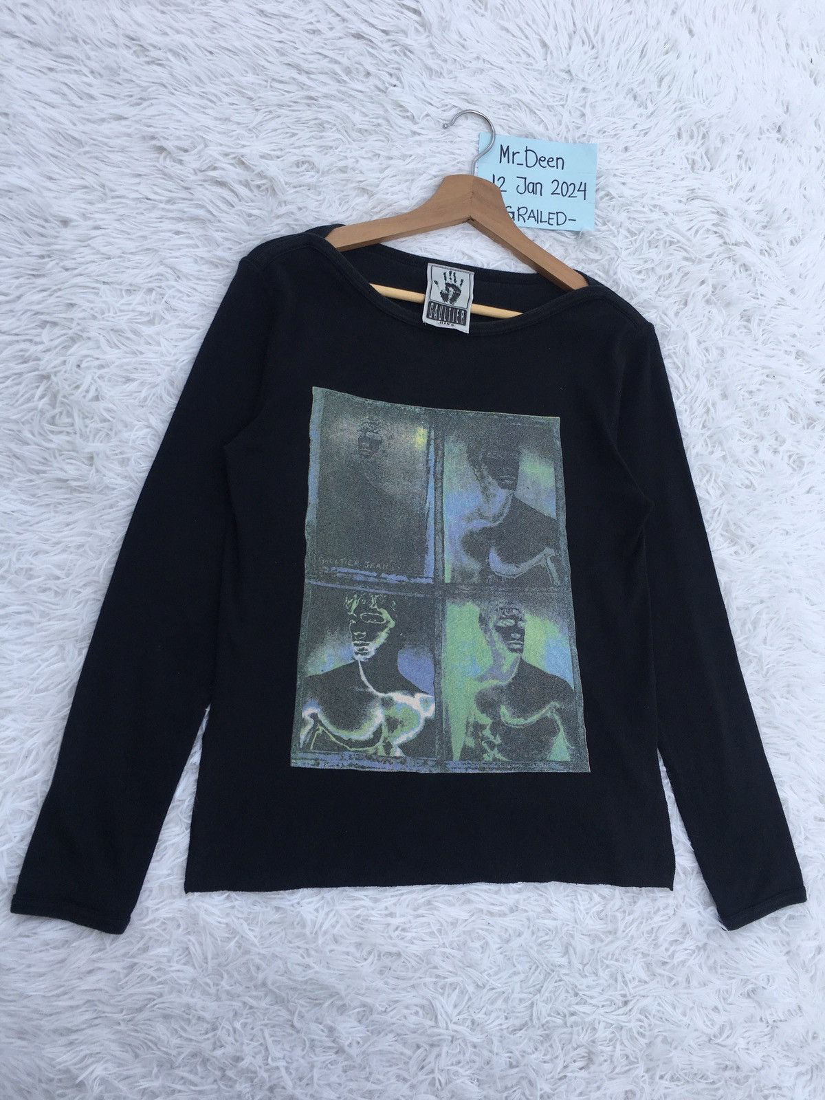 Jean Paul Gaultier Rare Vintage Jean Paul Gaultier Longsleeve Tshirt Size US S / EU 44-46 / 1 - 2 Thumbnail