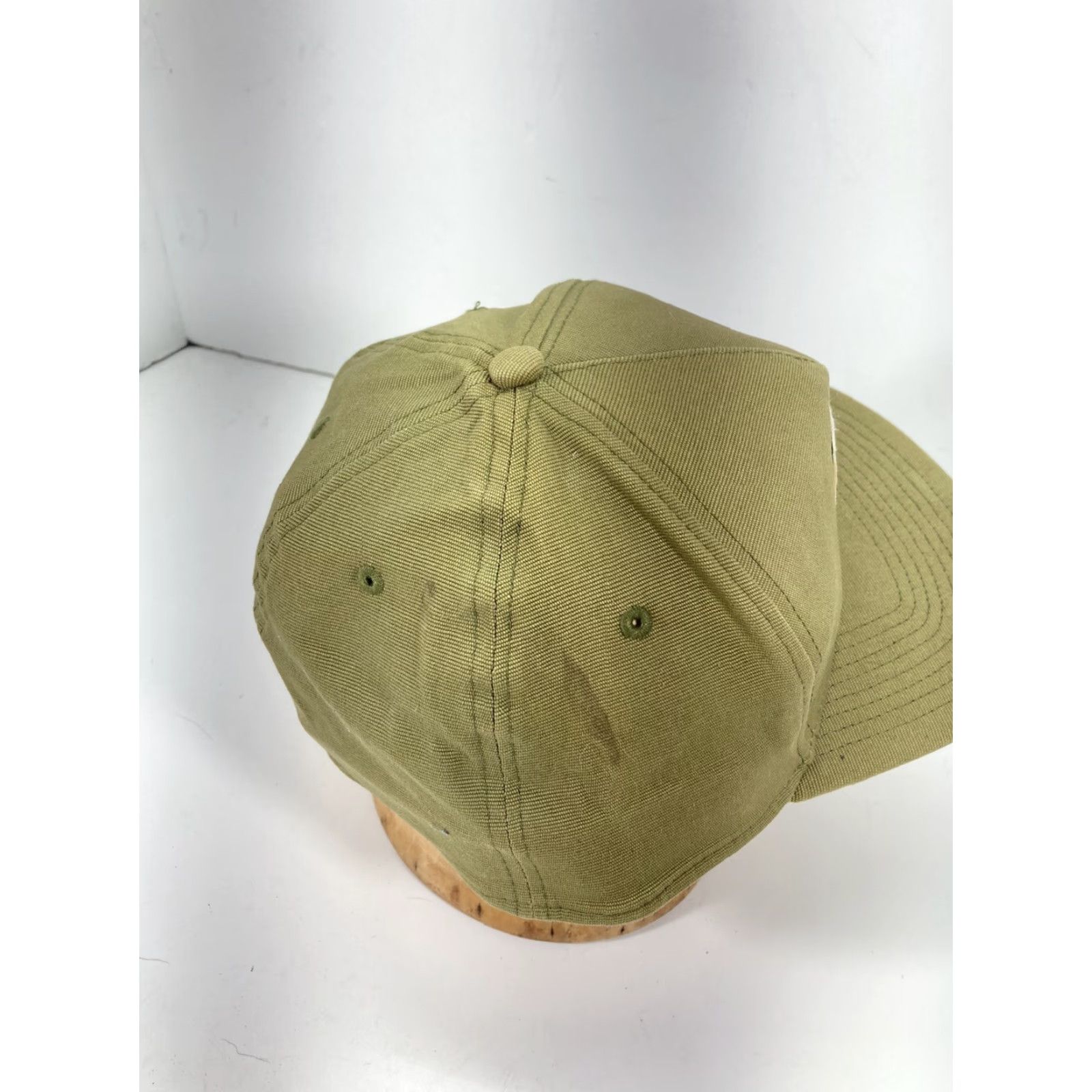 New Era Metal Mulisha New Era 39Thirty Hat Cap Khaki Beige Fitted Large XL Flat Bill Men Beige Cap Size ONE SIZE - 5 Thumbnail