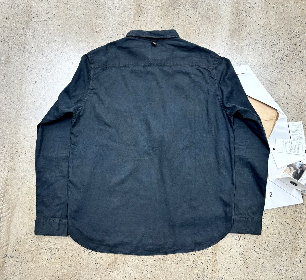 Visvim Visvim 1910 P.O. Shirt N.D. Indigo Size US M / EU 48-50 / 2 - 3 Thumbnail