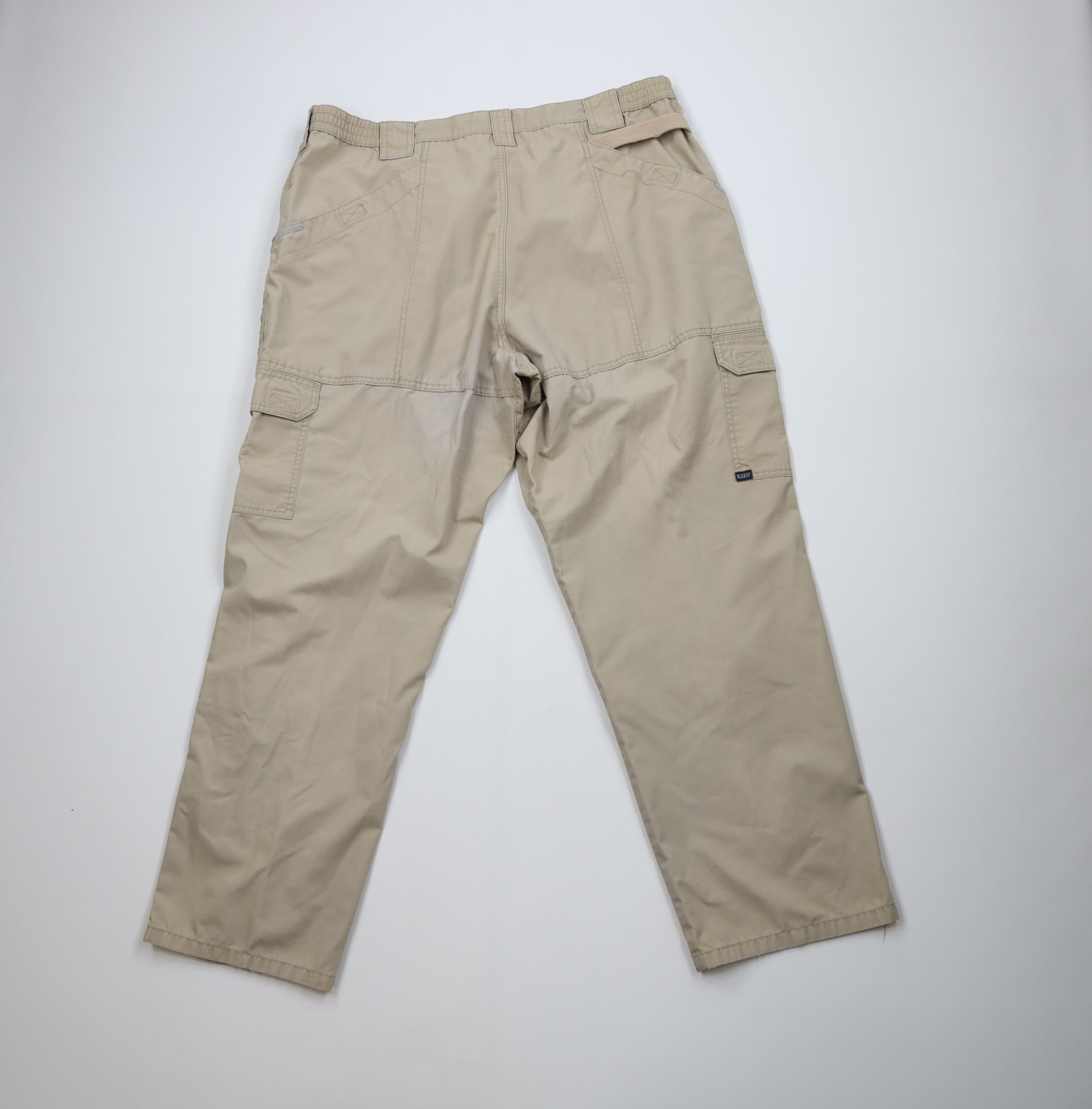 Vintage 5.11 Tactical Series Ripstop Uniform Cargo Pants Beige Size US 40 / EU 56 - 10 Thumbnail