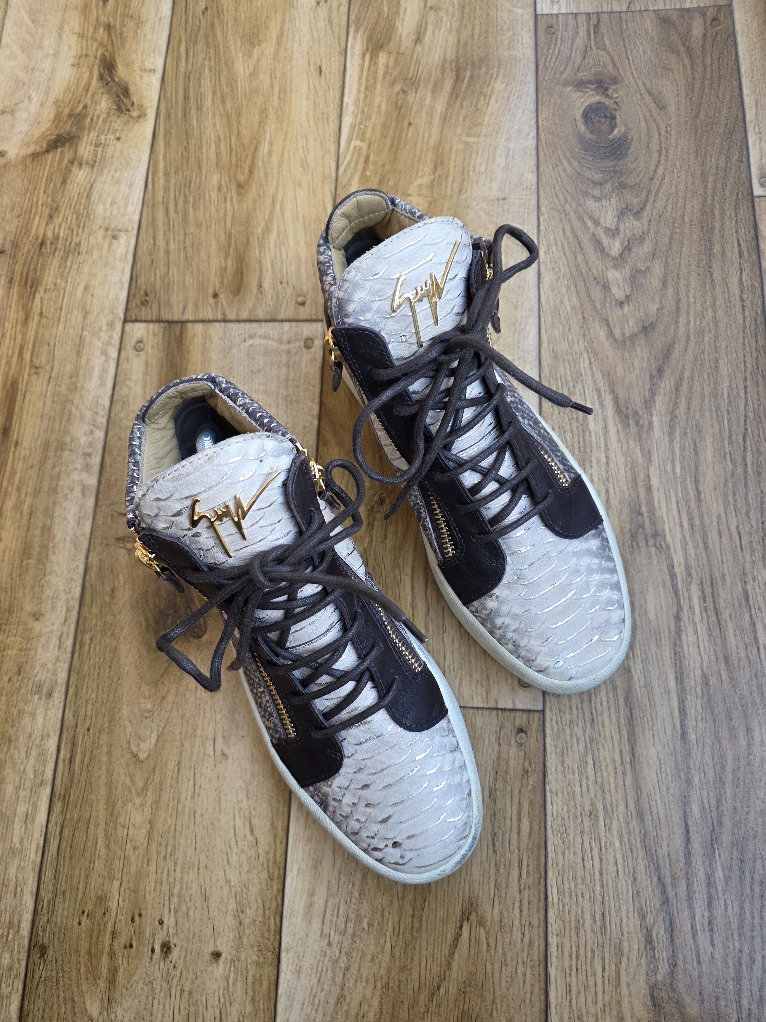 Giuseppe Zanotti Giuseppe Zanotti High Top Sneakers Size US 9 / EU 42 - 2 Thumbnail