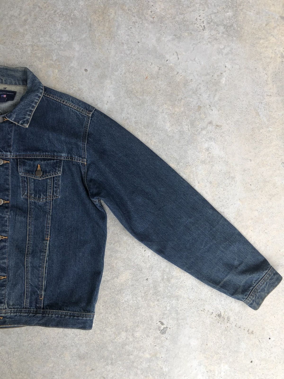 U.S. Polo Assn. Y2k Polo Denim Jacket Distressed Jeans Size US L / EU 52-54 / 3 - 4 Thumbnail