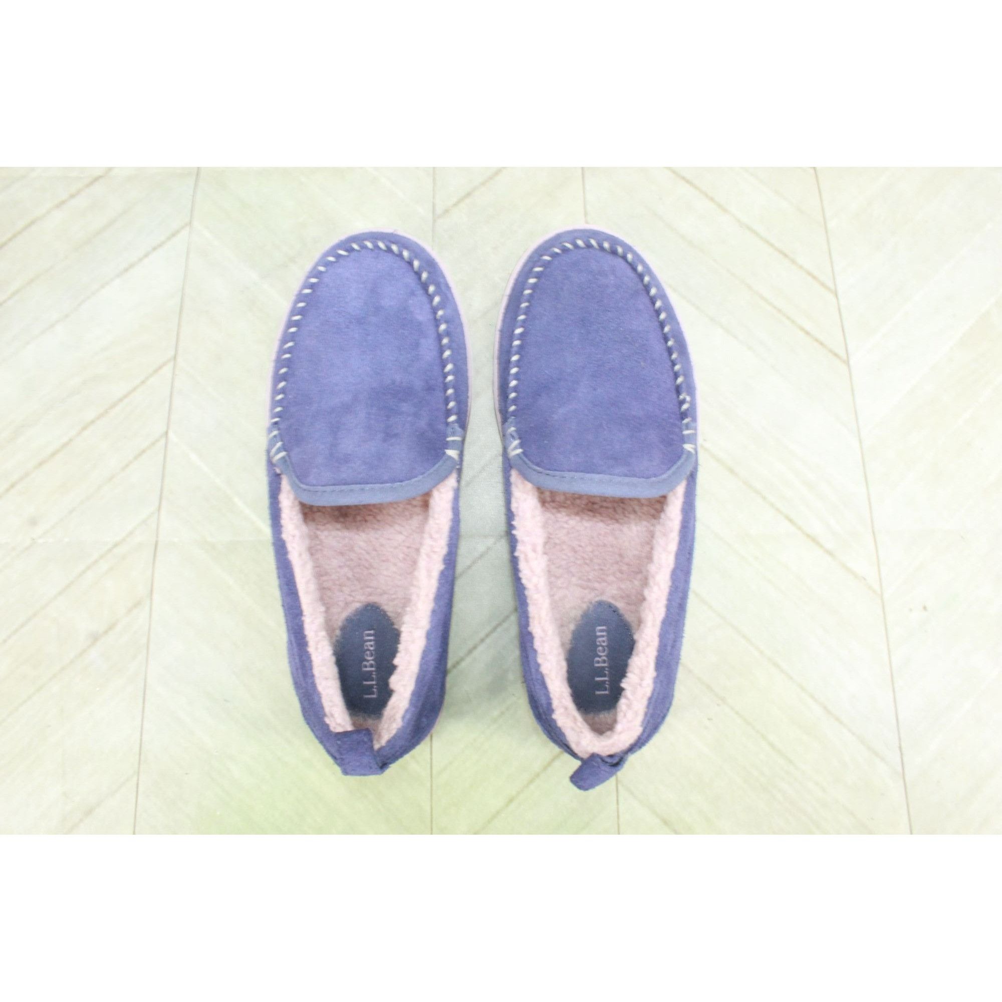 L.L. Bean LL Bean Women's Mountain Slippers Moccasin Fleece Size US 8 / IT 38 - 7 Thumbnail