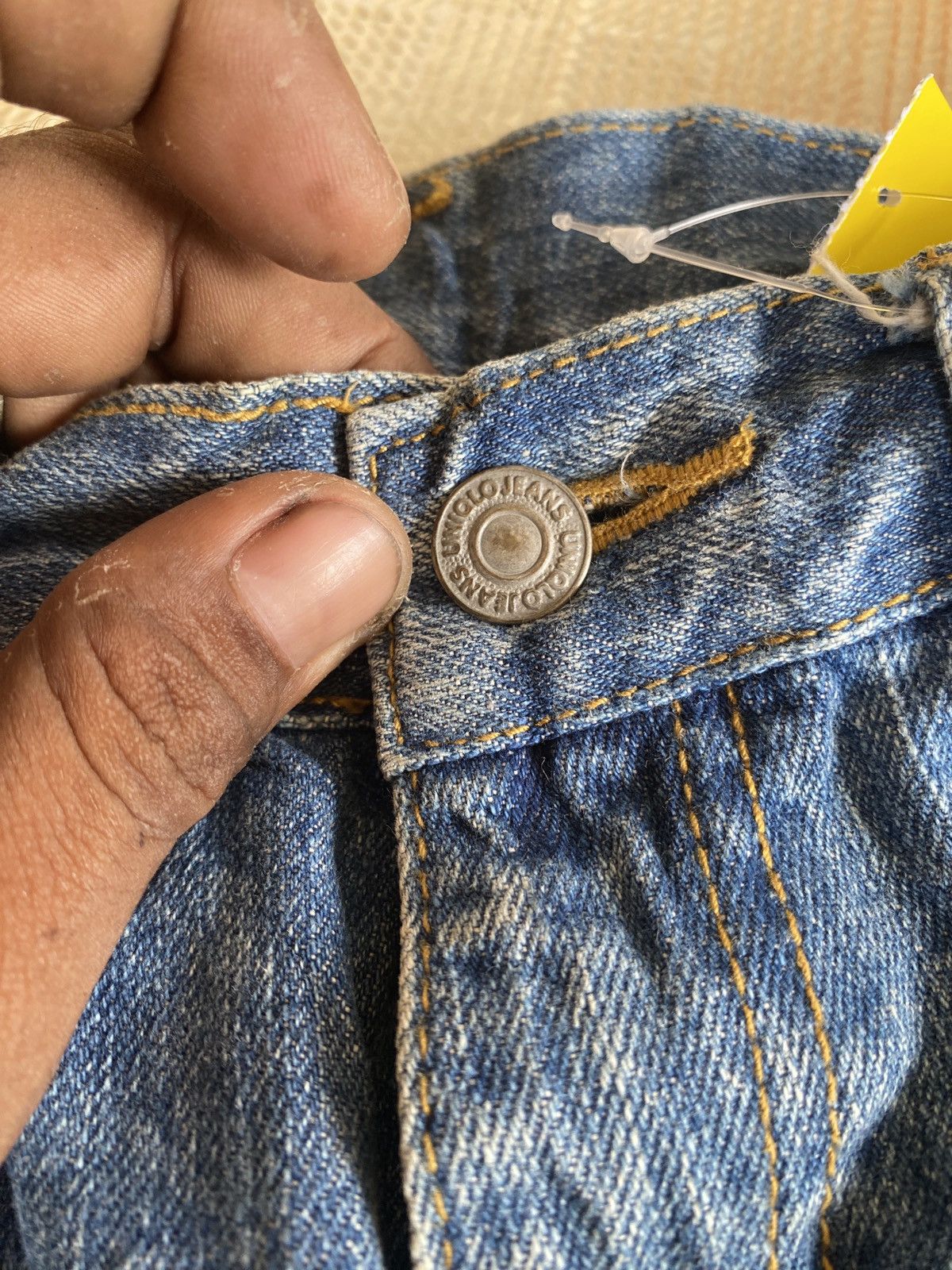 If Six Was Nine × Uniqlo Vintage uniqlo straight cut denim Size US 32 / EU 48 - 9 Thumbnail