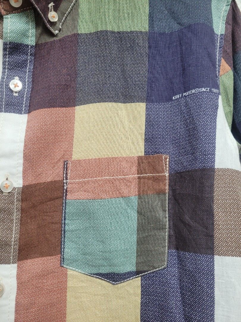 Japanese Brand Kriff Mayer Patch Printed Design Shirt Size US L / EU 52-54 / 3 - 3 Thumbnail