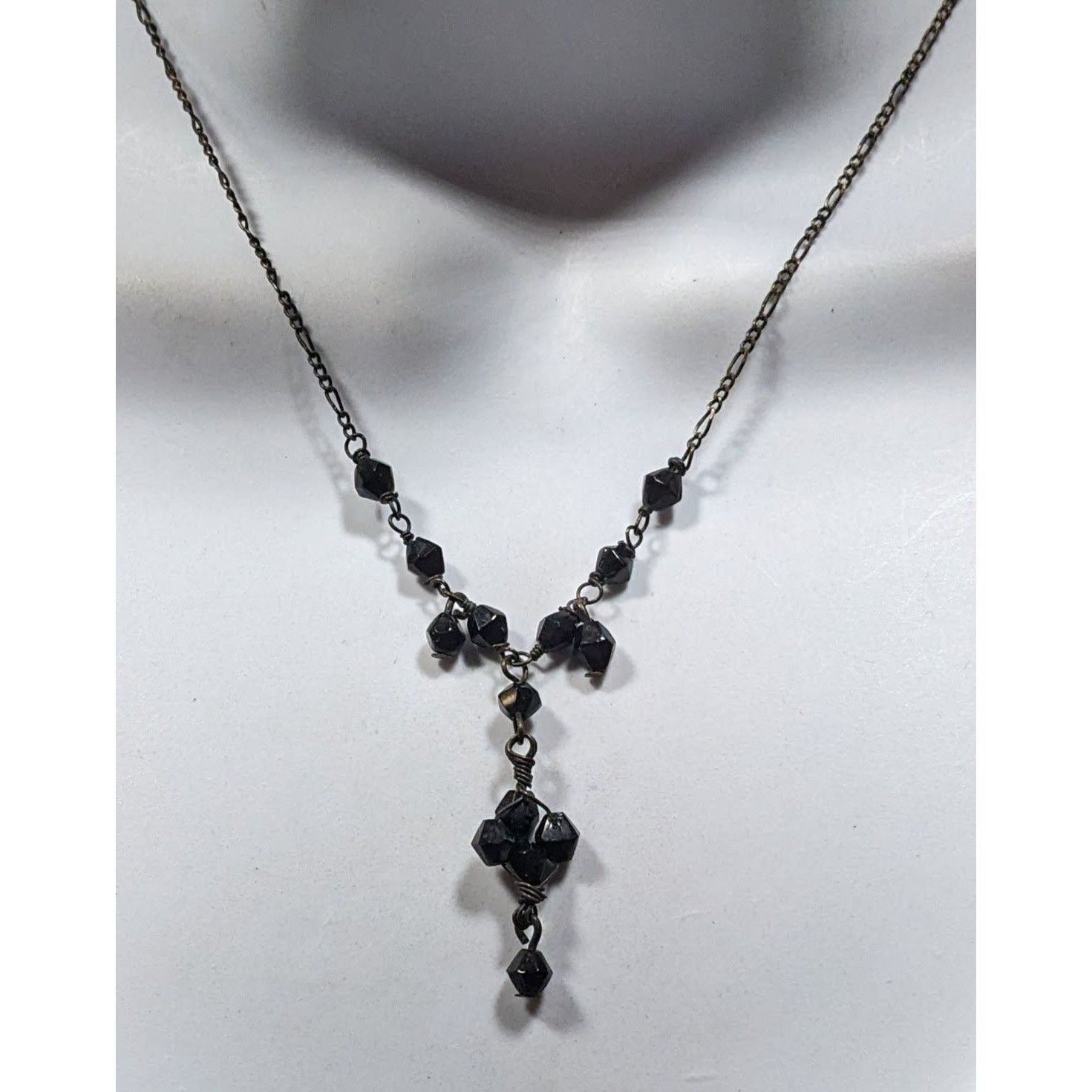 Other Minimalist Romantic Gothic Beaded Drop Necklace Size ONE SIZE - 1 Thumbnail