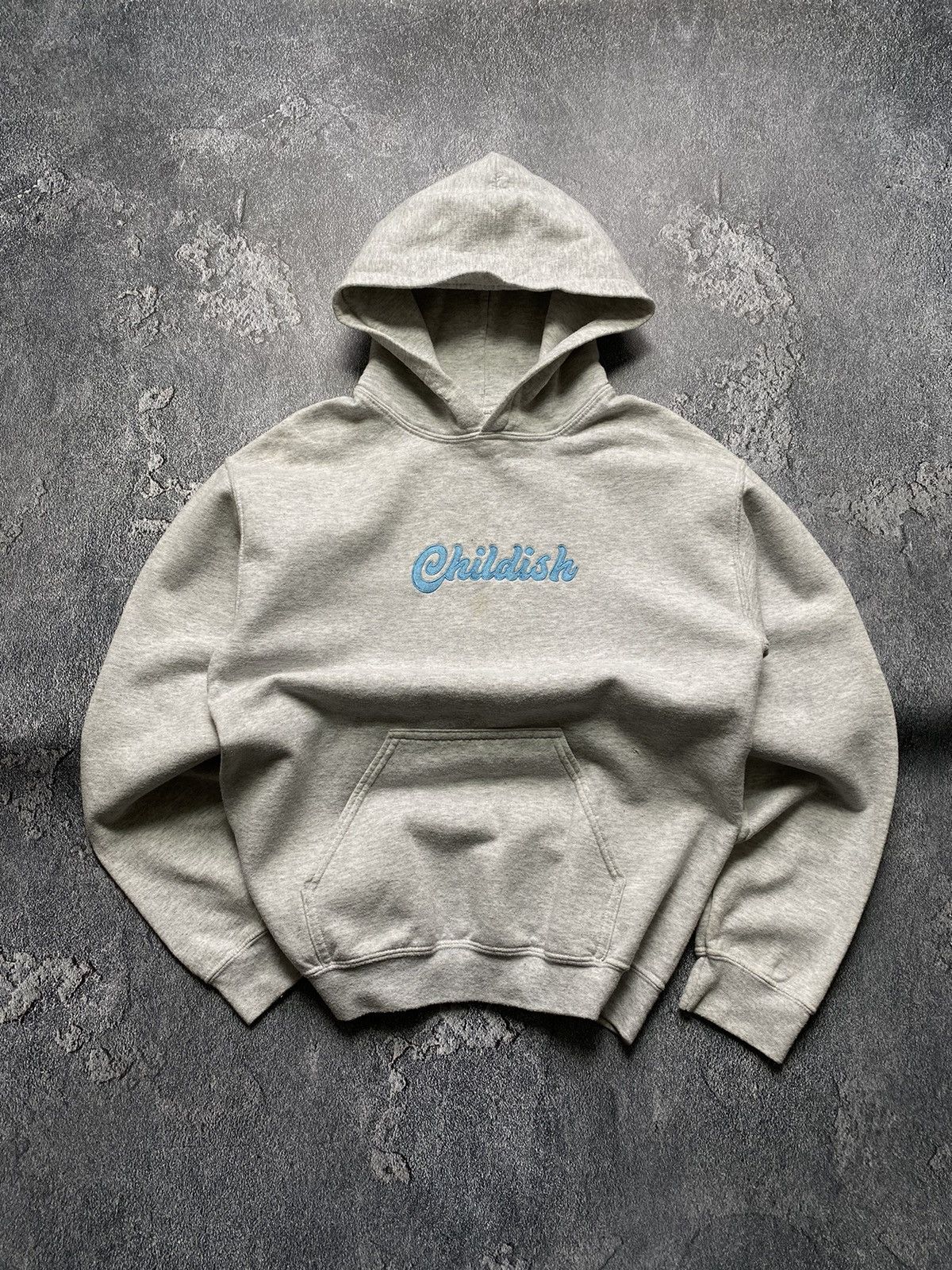 Vintage Childish VNTG 3/3 Collection Big Central Logo Grey Hoodie Size US S / EU 44-46 / 1 - 4 Thumbnail