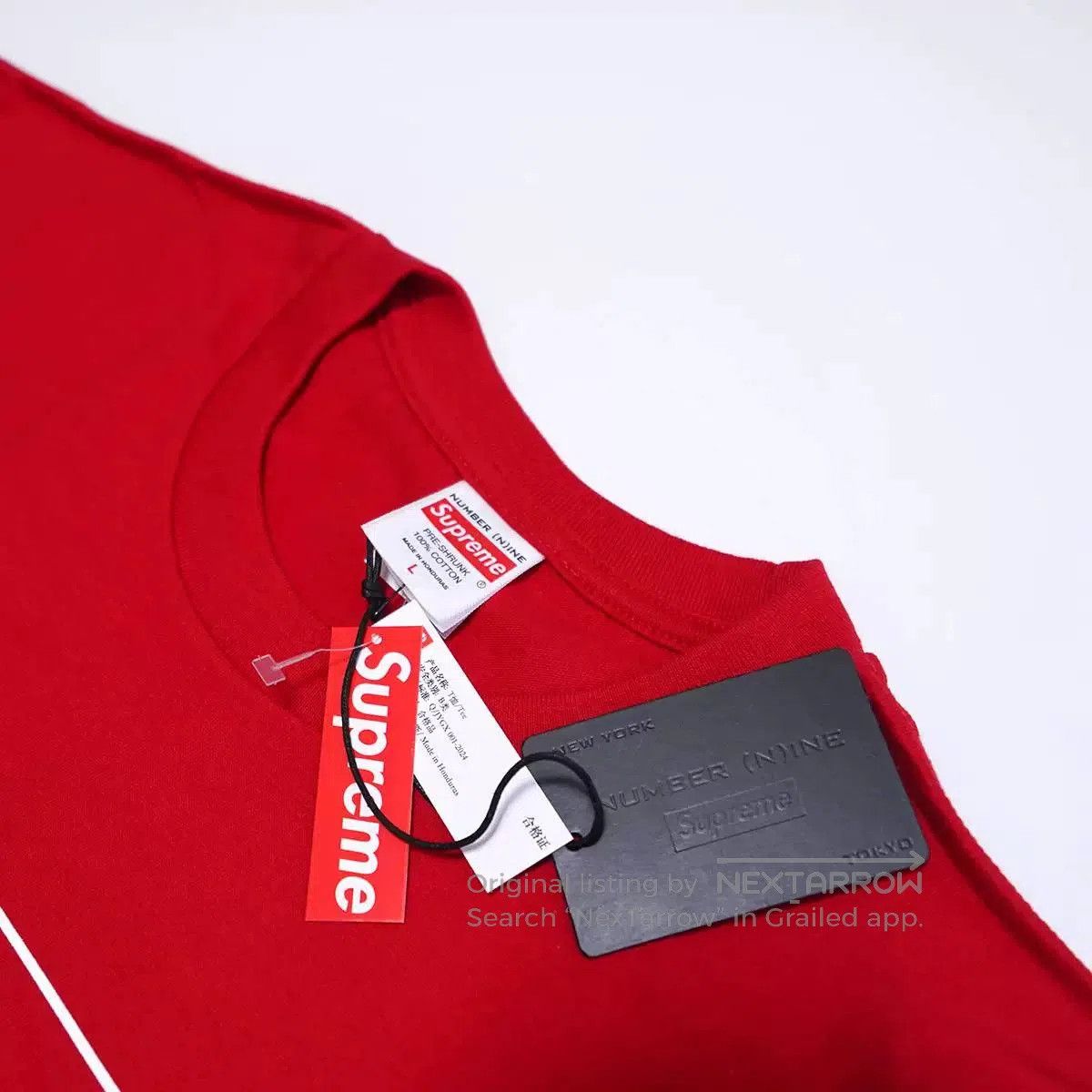 Number (N)ine SUPREME x NUMBER (N)INE MAISON TEE. Size US L / EU 52-54 / 3 - 5 Thumbnail