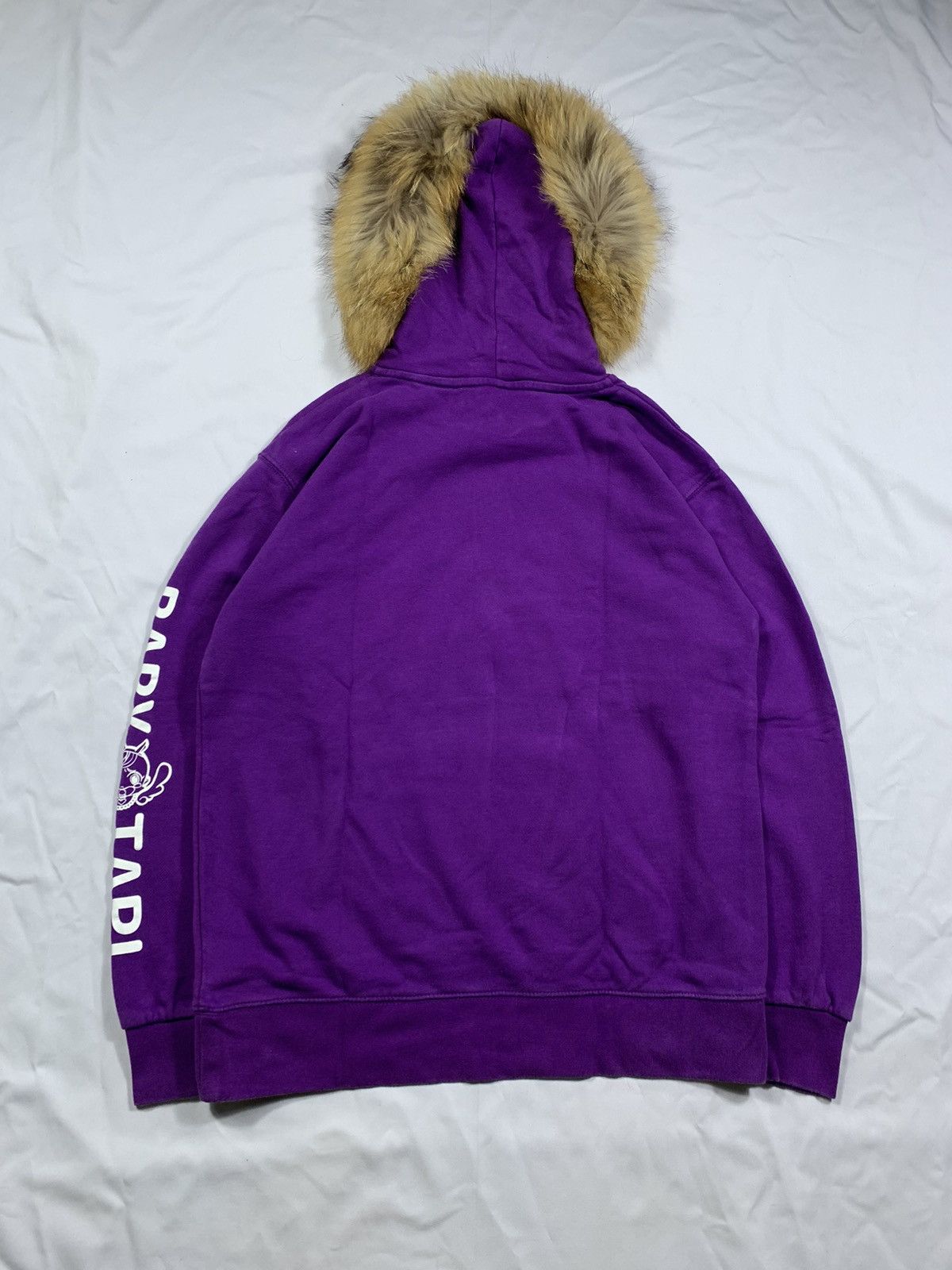 If Six Was Nine × Japanese Brand × Le Grande Bleu (L.G.B.) Japanese Purple baby tapi up Fur Hoodie lgb style Size US XL / EU 56 / 4 - 2 Thumbnail