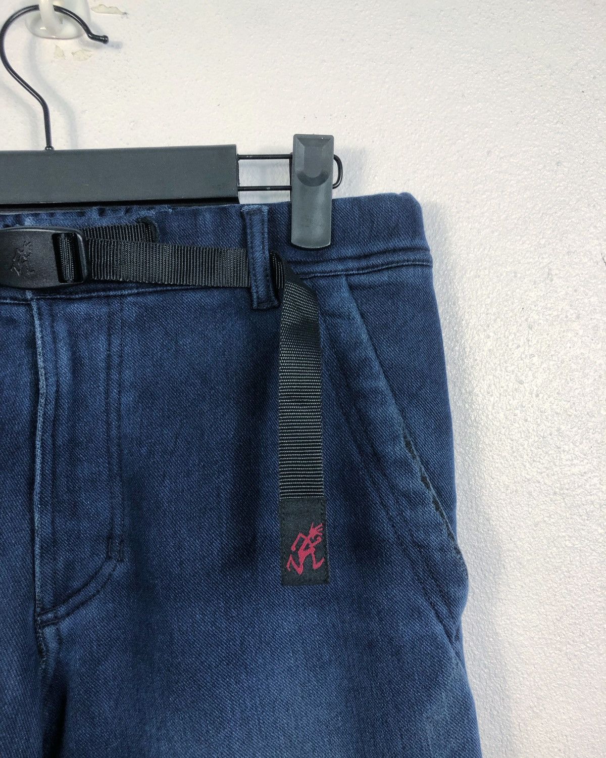 Gramicci Rare Gramicci USA Belted Denim Sweatpants Size US 27 - 4 Thumbnail
