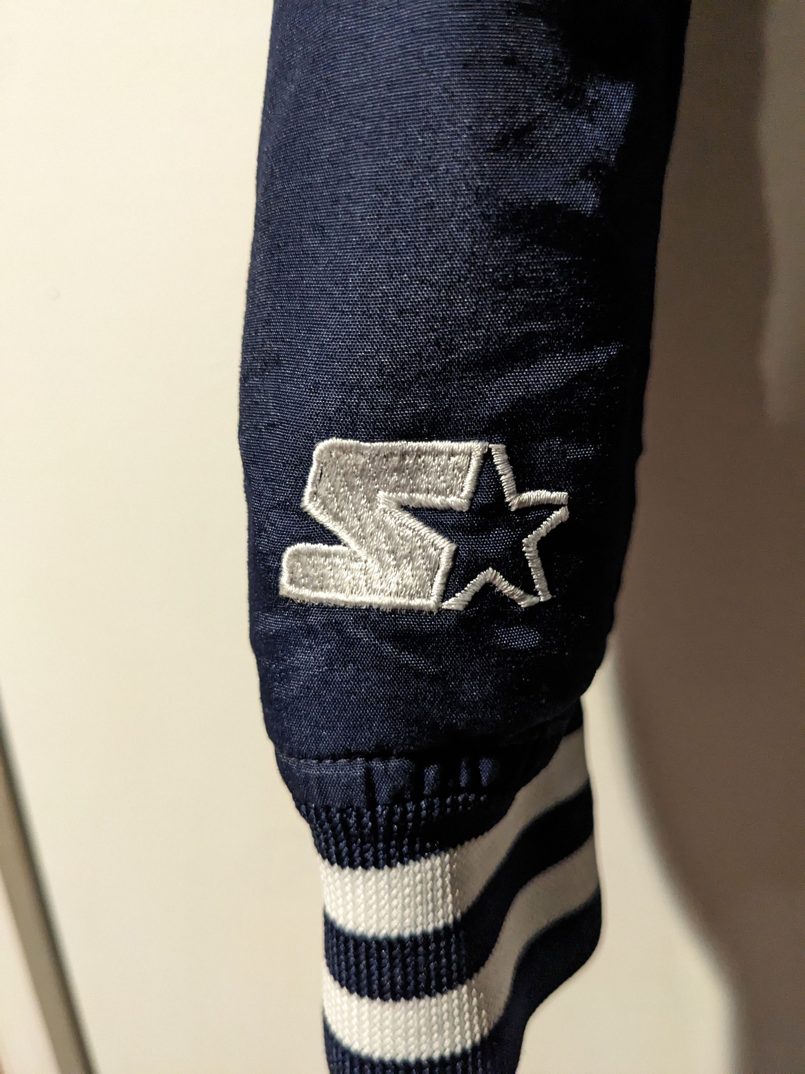 MLB × Starter × Vintage Vintage 90s New York Yankee Starter Youth Large Blue Jacket Size US L / EU 52-54 / 3 - 3 Thumbnail