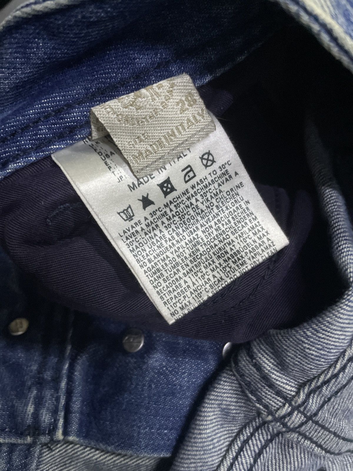 Diesel × Vintage Vintage Diesel Safado mud distressed men jeans pants Size US 30 / EU 46 - 20 Thumbnail