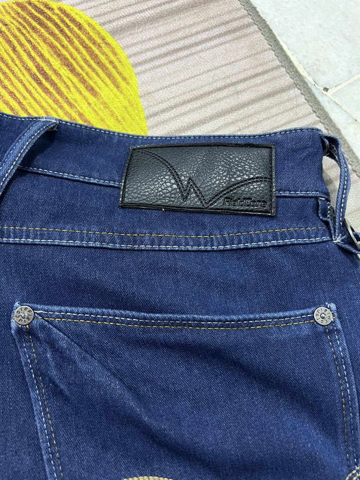 Japanese Brand FIELDCORE STRETCH JEANS Size US 30 / EU 46 - 17 Thumbnail