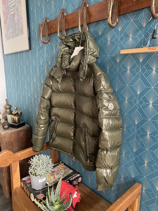 Green sales moncler maya