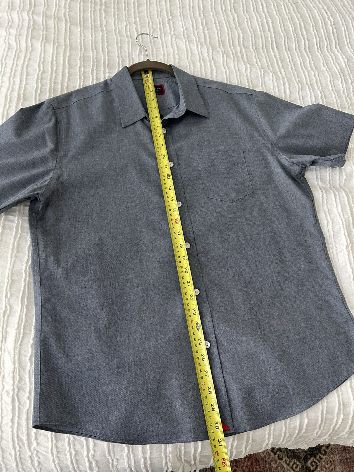 UNTUCKit Untuckit L grey button up Size US L / EU 52-54 / 3 - 4 Thumbnail